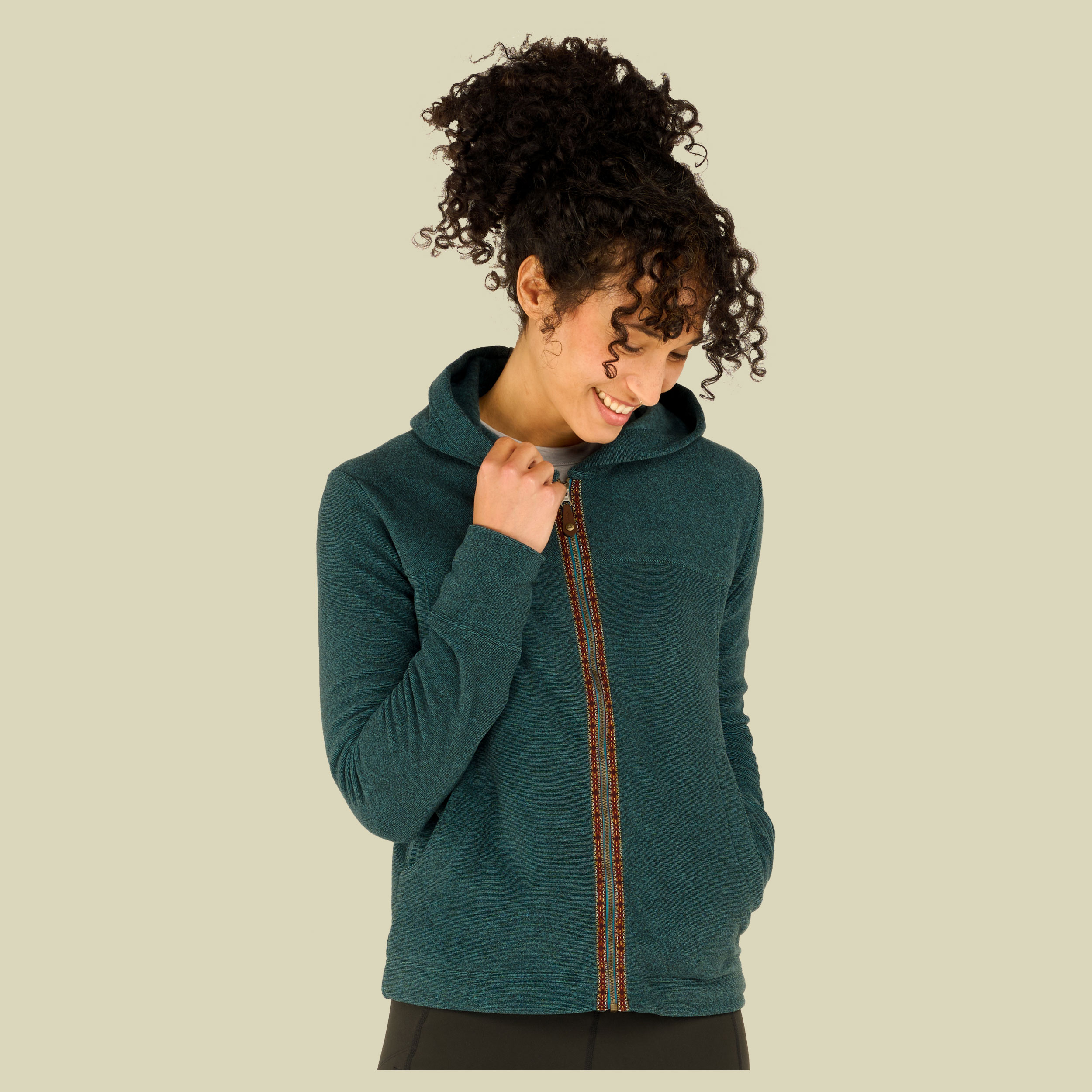 Rolpa Full Zip Hoodie Women Größe L  Farbe arctic blue