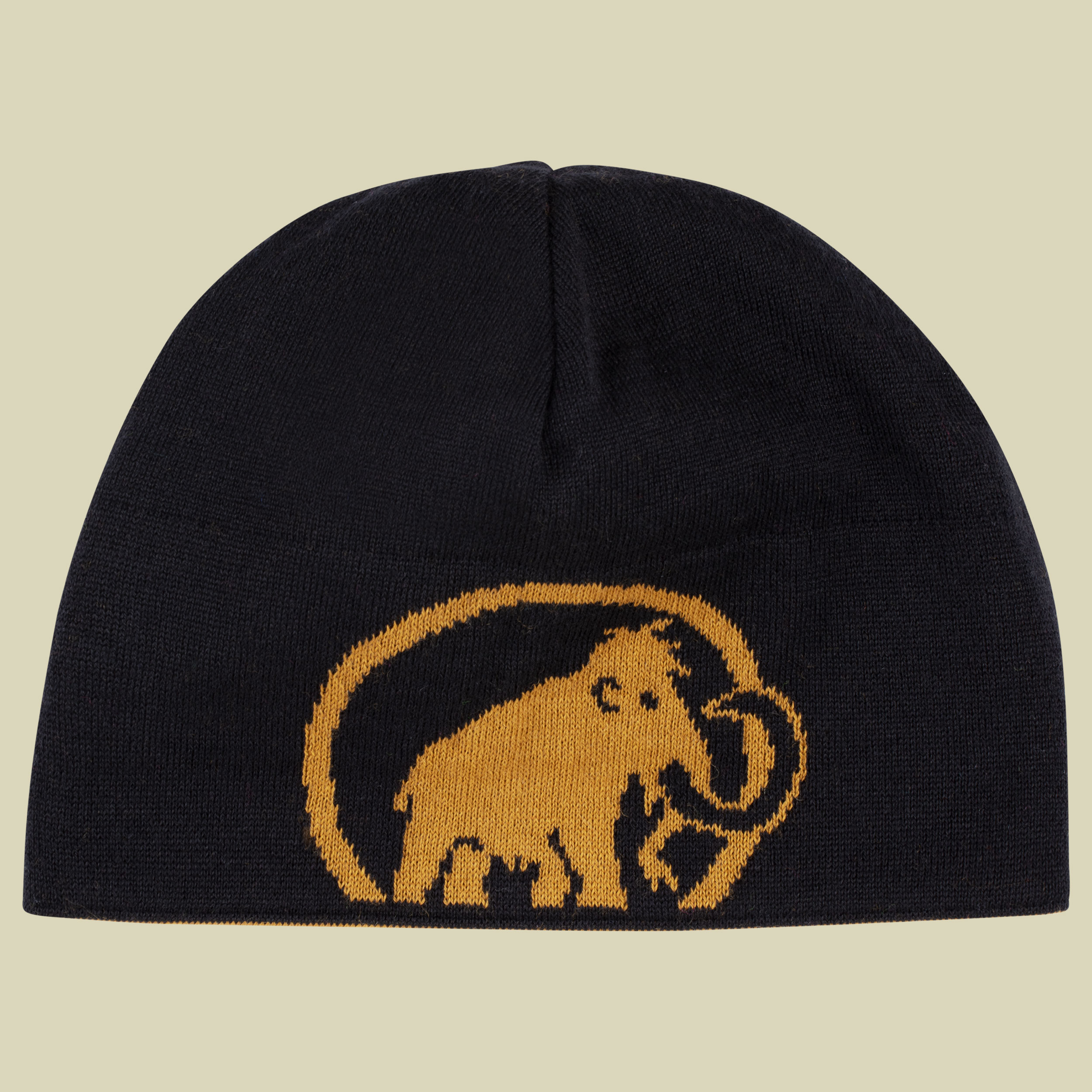 Mammut Logo Beanie Größe one size Farbe cheetah-black