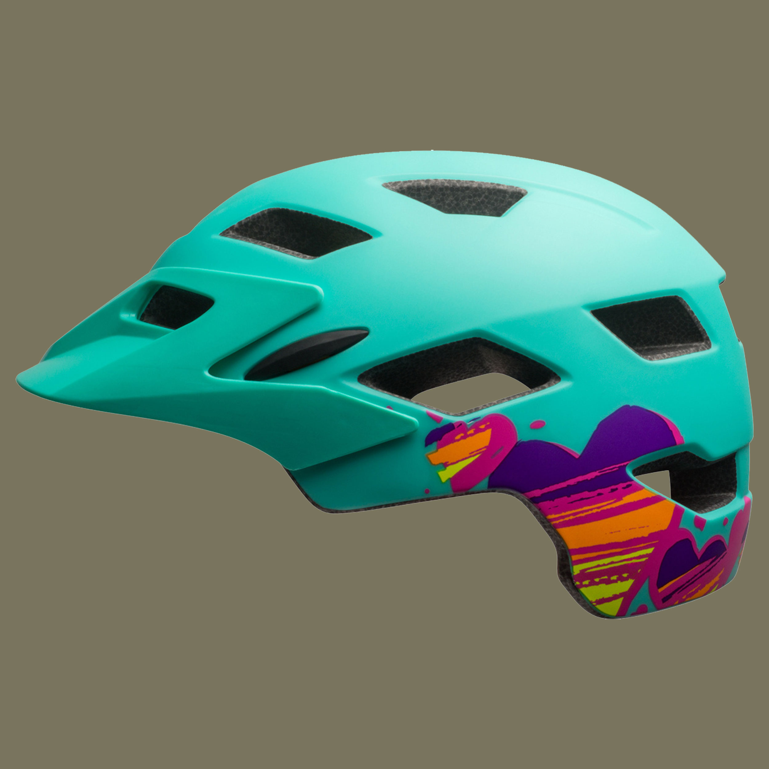 Sidetrack Youth Kopfumfang Unisize 50-57 cm Farbe matte mint/tang
