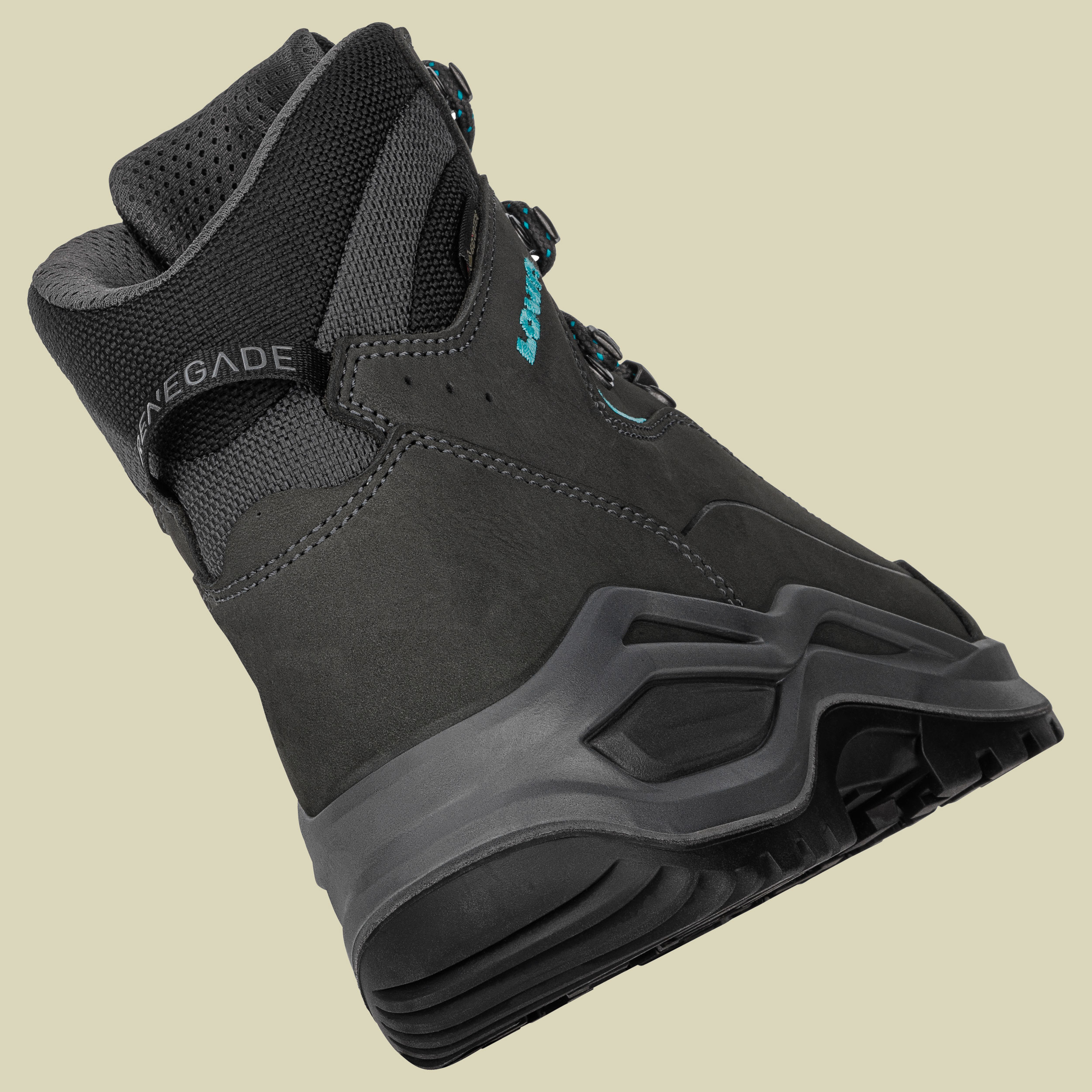 Renegade EVO GTX Mid Women grau UK 4,5 - asphalt/türkis
