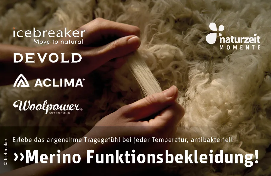 Merino Funktionsunterwäsche Teaserbild