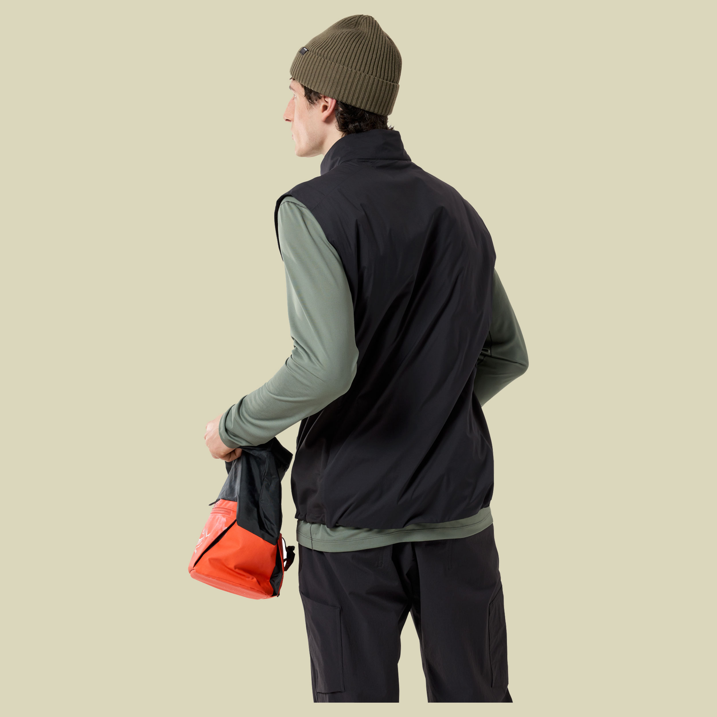 Atom Vest Men L schwarz - black