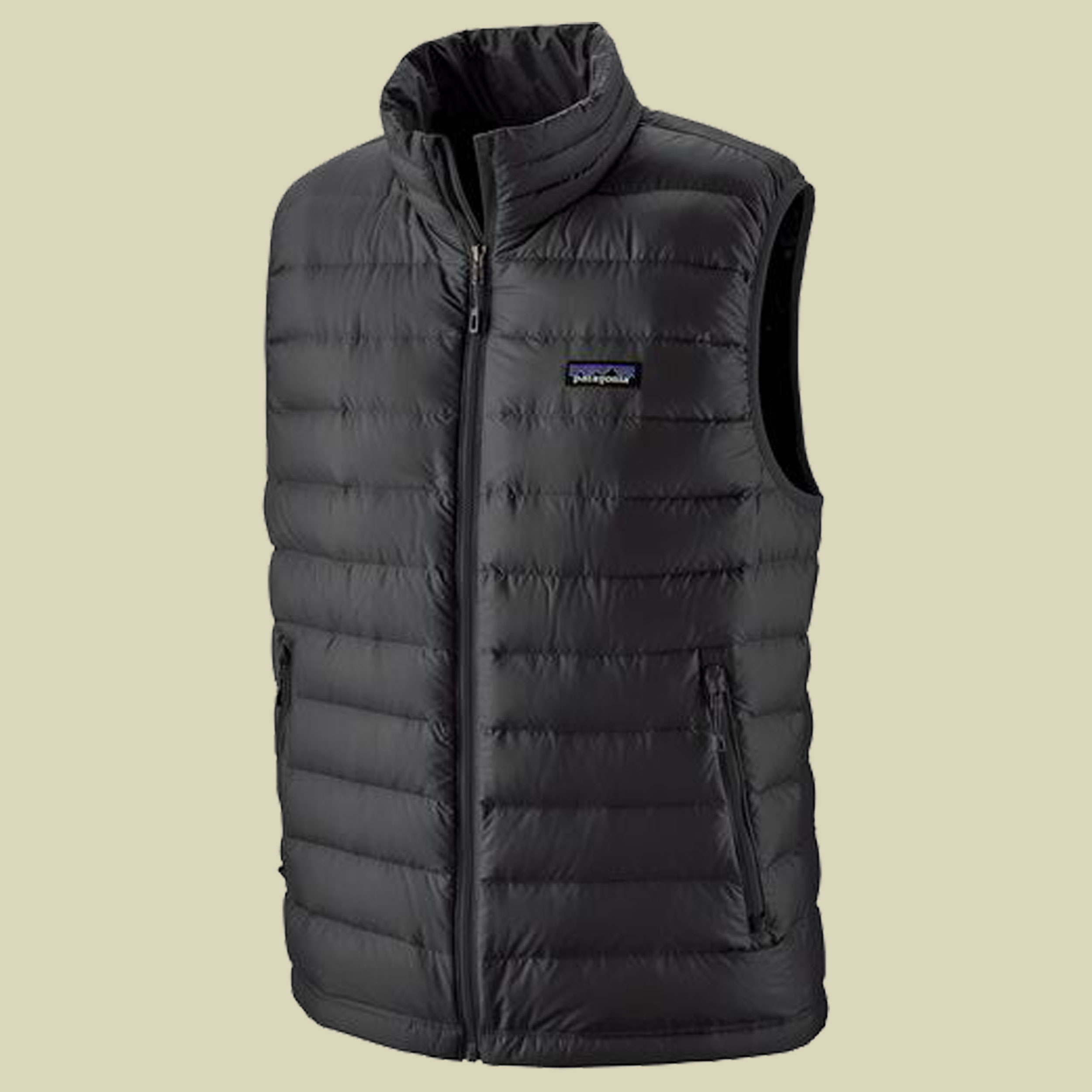 Down Sweater Vest Men Größe L  Farbe black