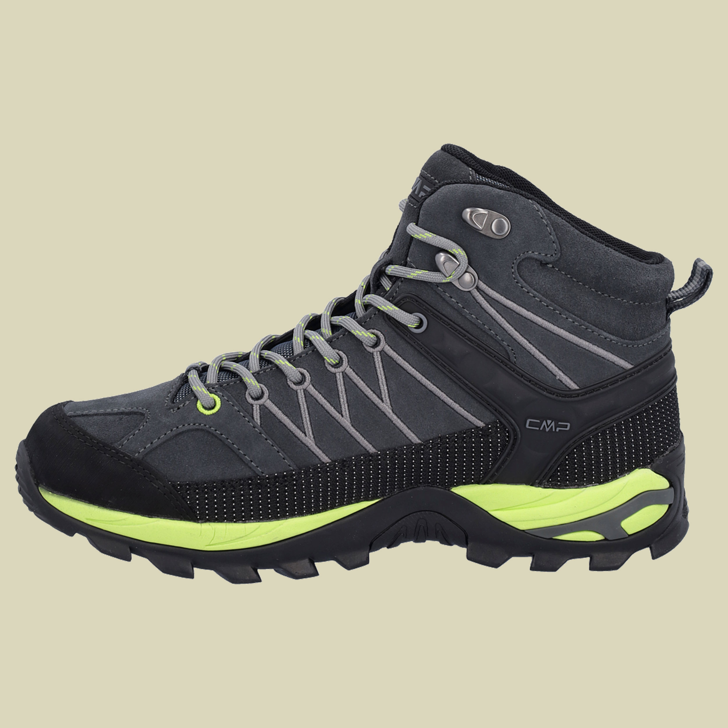 Rigel Mid Trekking Shoes WP Men Größe 43 Farbe 72UN anthracite-limegreen
