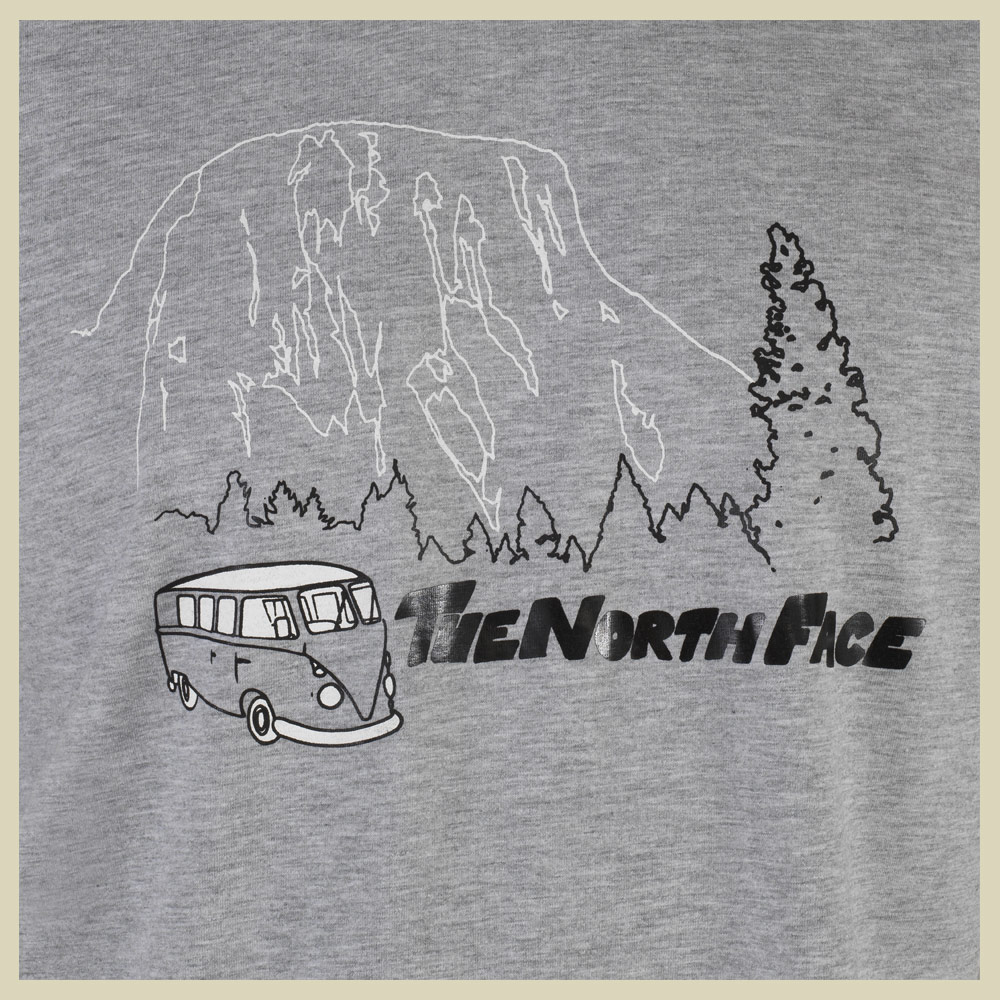 S/S Bus Adventure Tee Shirt Men Größe S Farbe heather grey