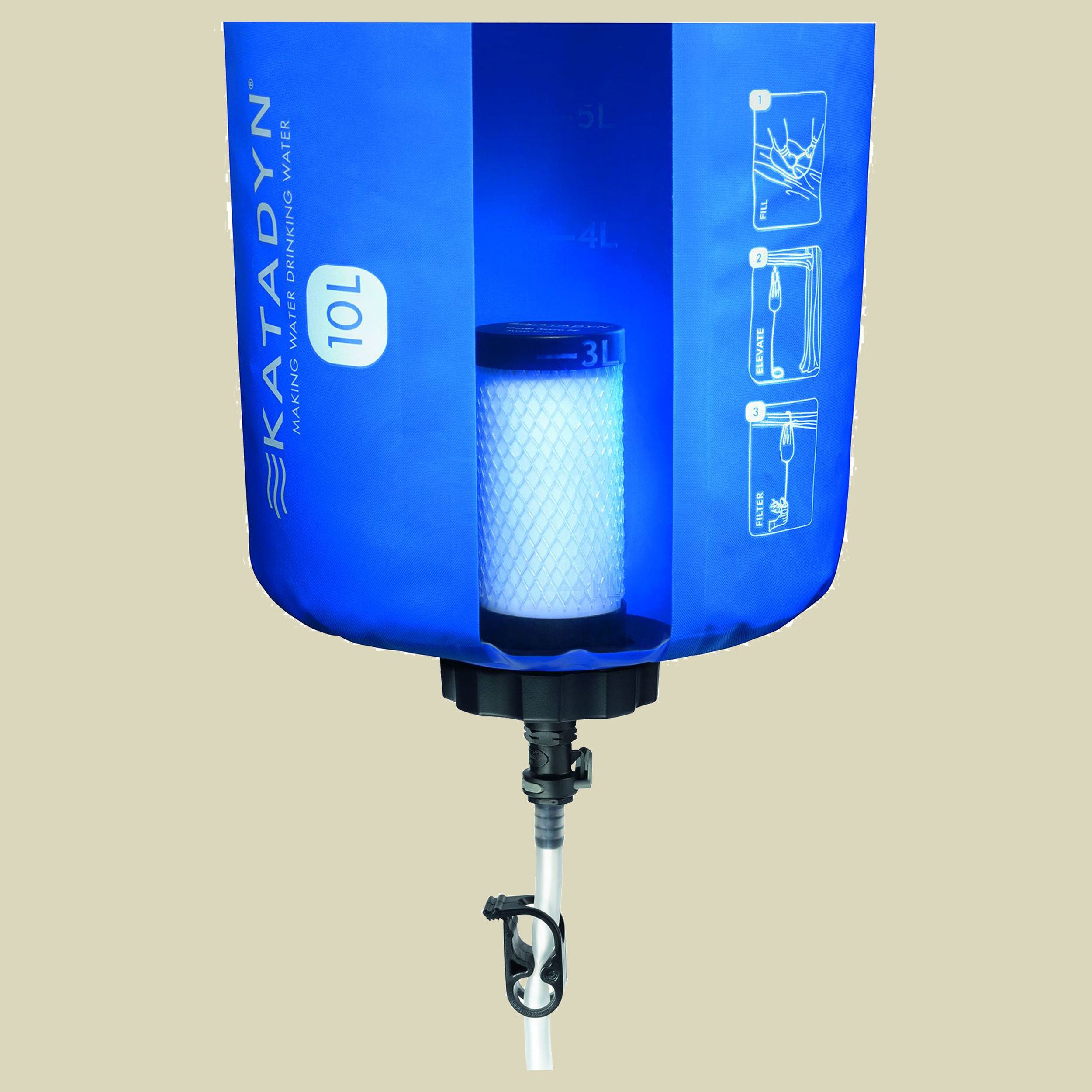 Base Camp Pro 10L Maße: 27x7x15 cm