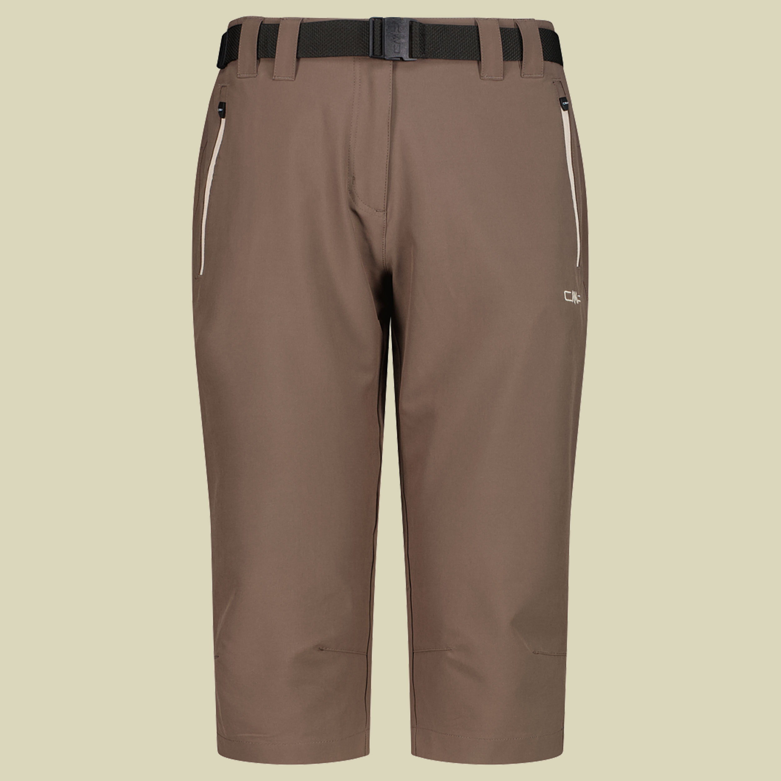 Woman Capri Stretch 3T51246 braun2 36 - Farbe toffee