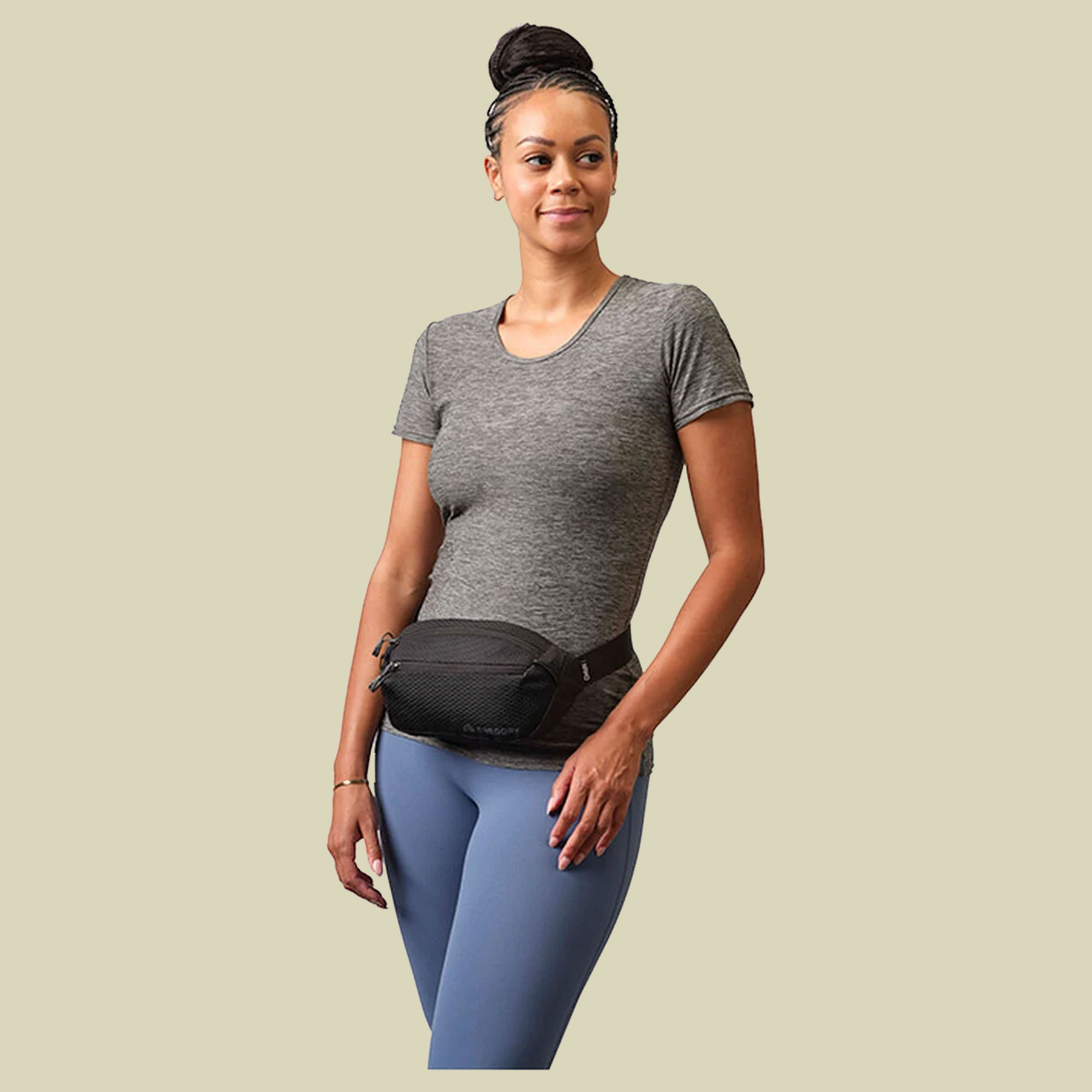 Nano Waistpack Mini one size schwarz - Farbe optic black