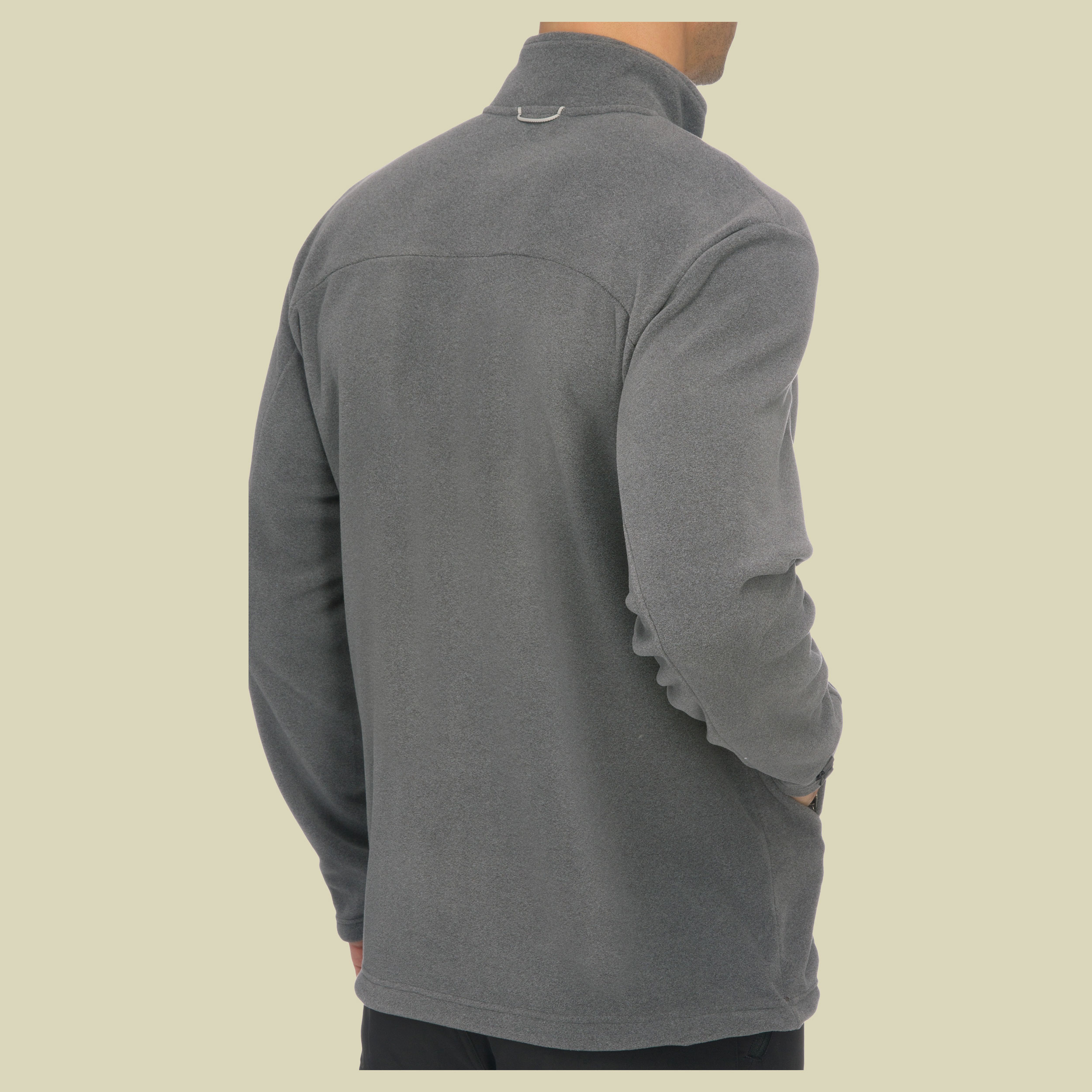 100 New Glacier Full Zip Men Größe S Farbe graphite grey heather