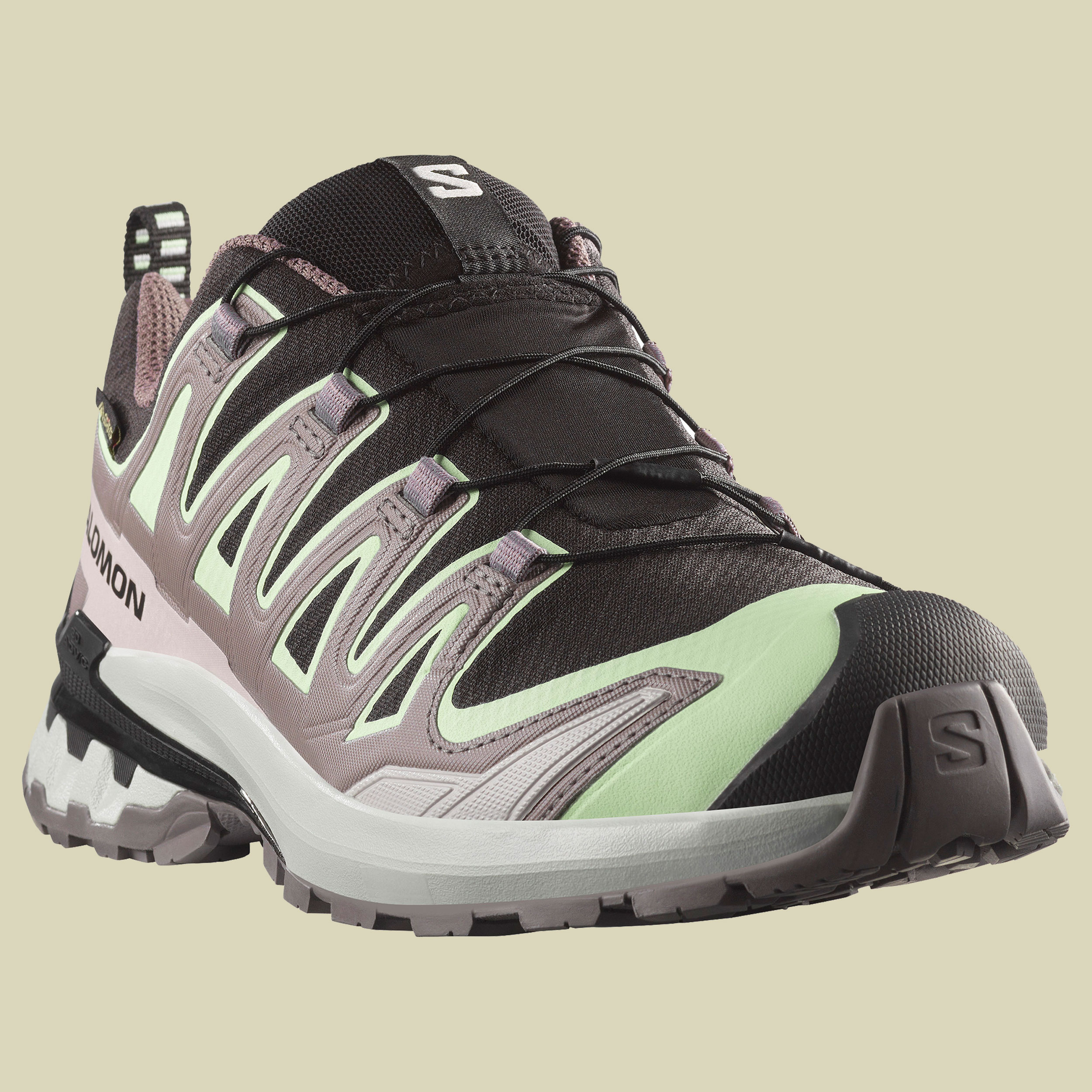 XA PRO 3D V9 GTX Women mehrfarbig 4 UK 8 - Farbe black/patina green/gray violet
