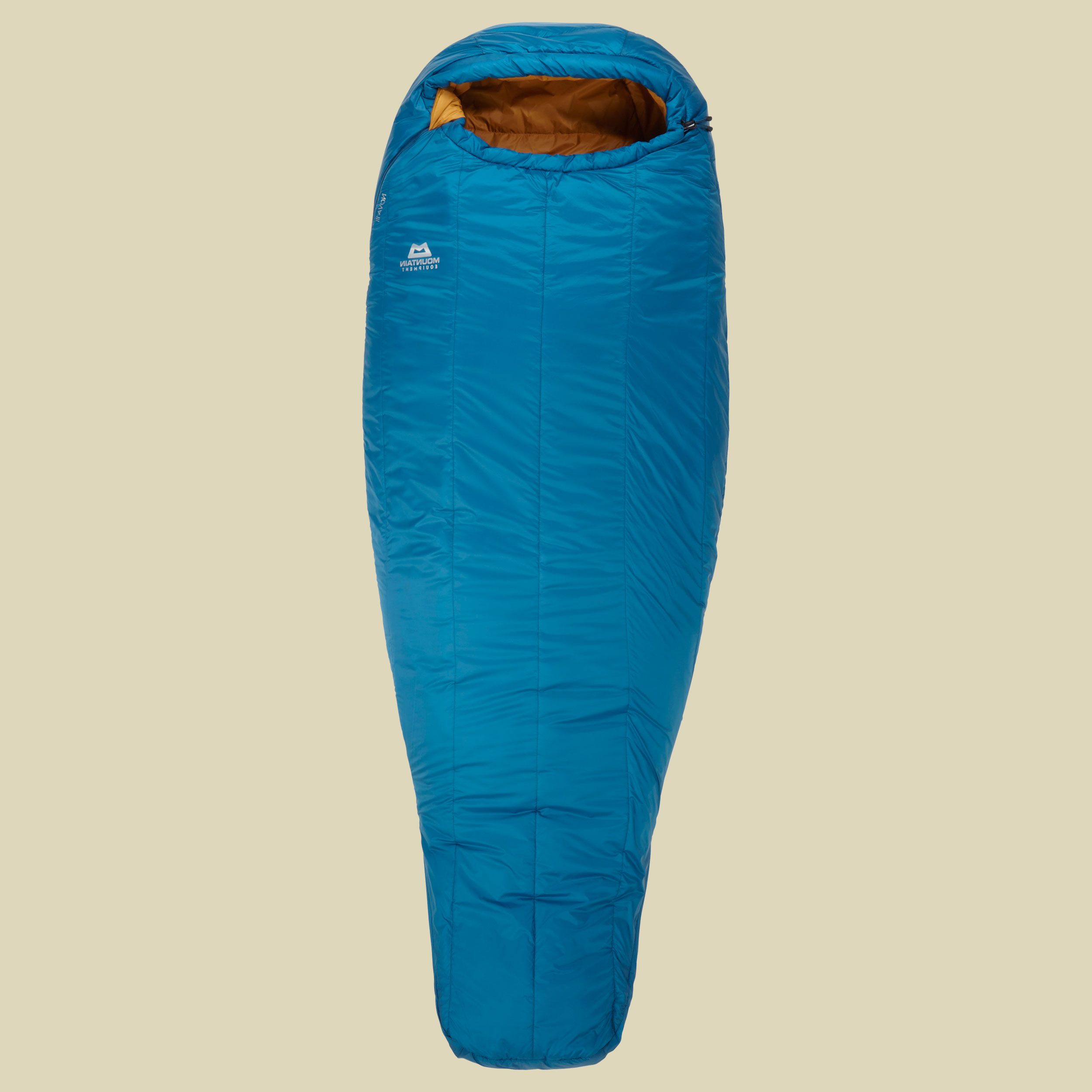Nova III Women bis Körpergröße Schlafsack 175 cm cm Farbe ink/pumpkin spice, Reißverschluss Schlafsack rechts