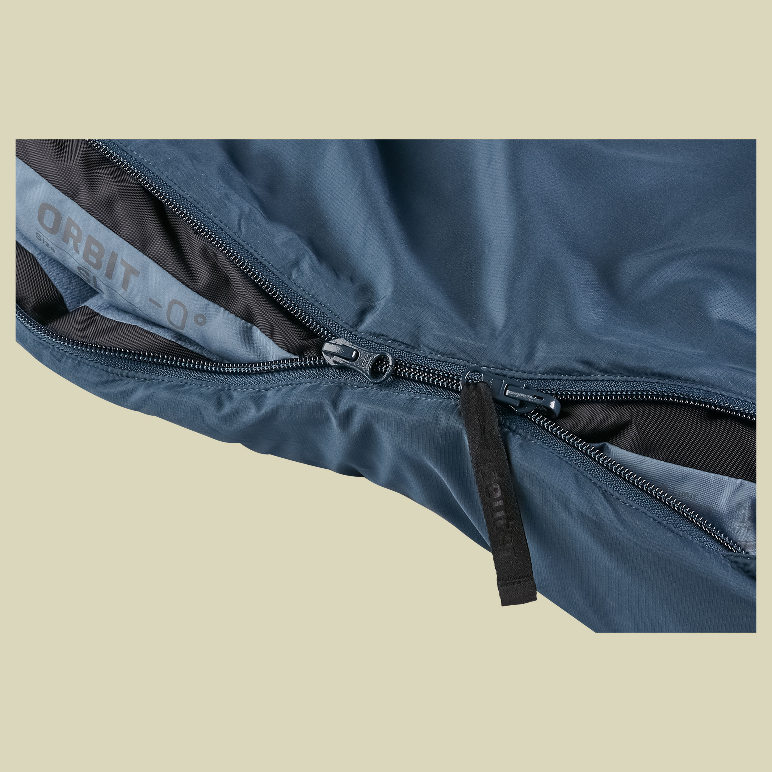 Orbit +0 SL bis Körpergröße 175 cm Farbe arctic-slateblue, Reißverschluss rechts