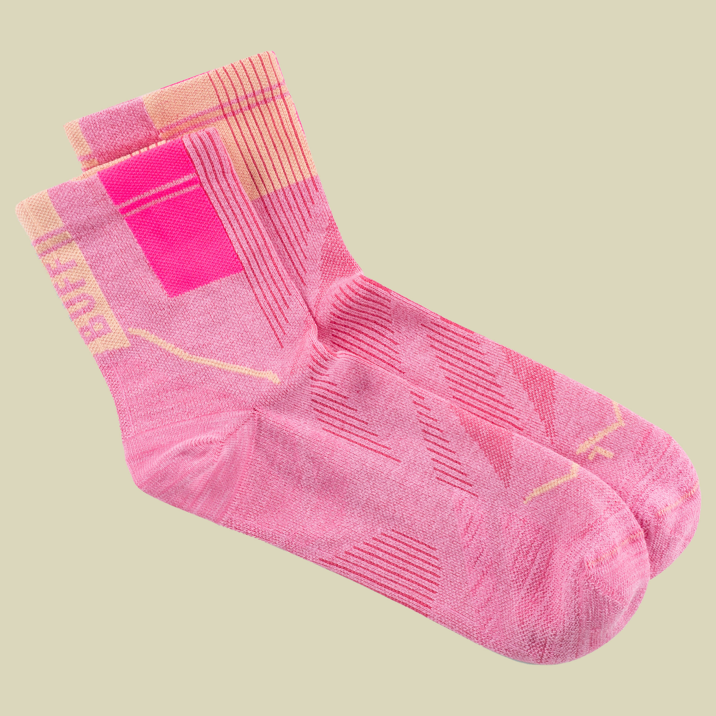 CoolNet Quarter Socken XL (45-47) pink - CQ pink
