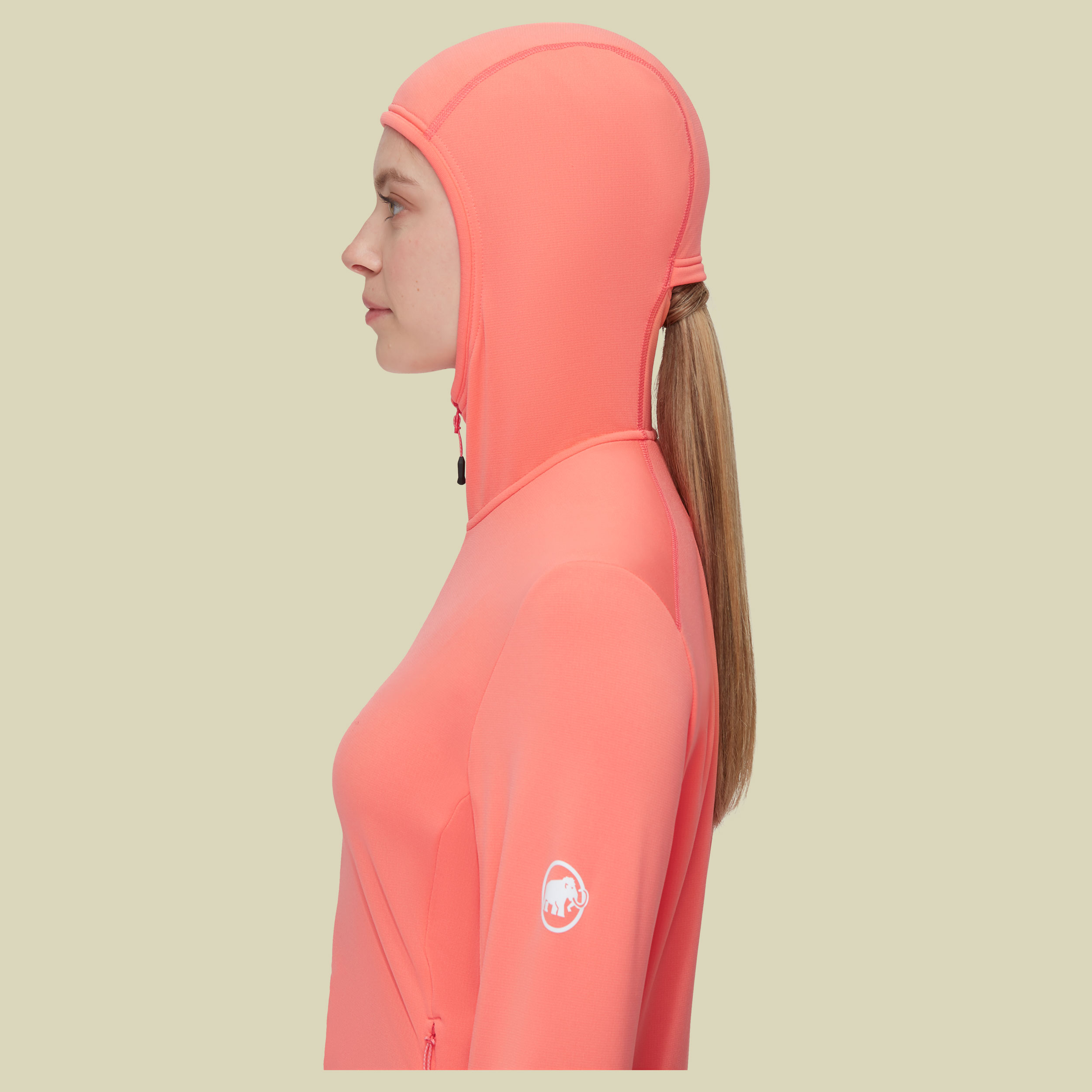 Aconcagua Light ML Hooded Jacket Women Größe L  Farbe salmon