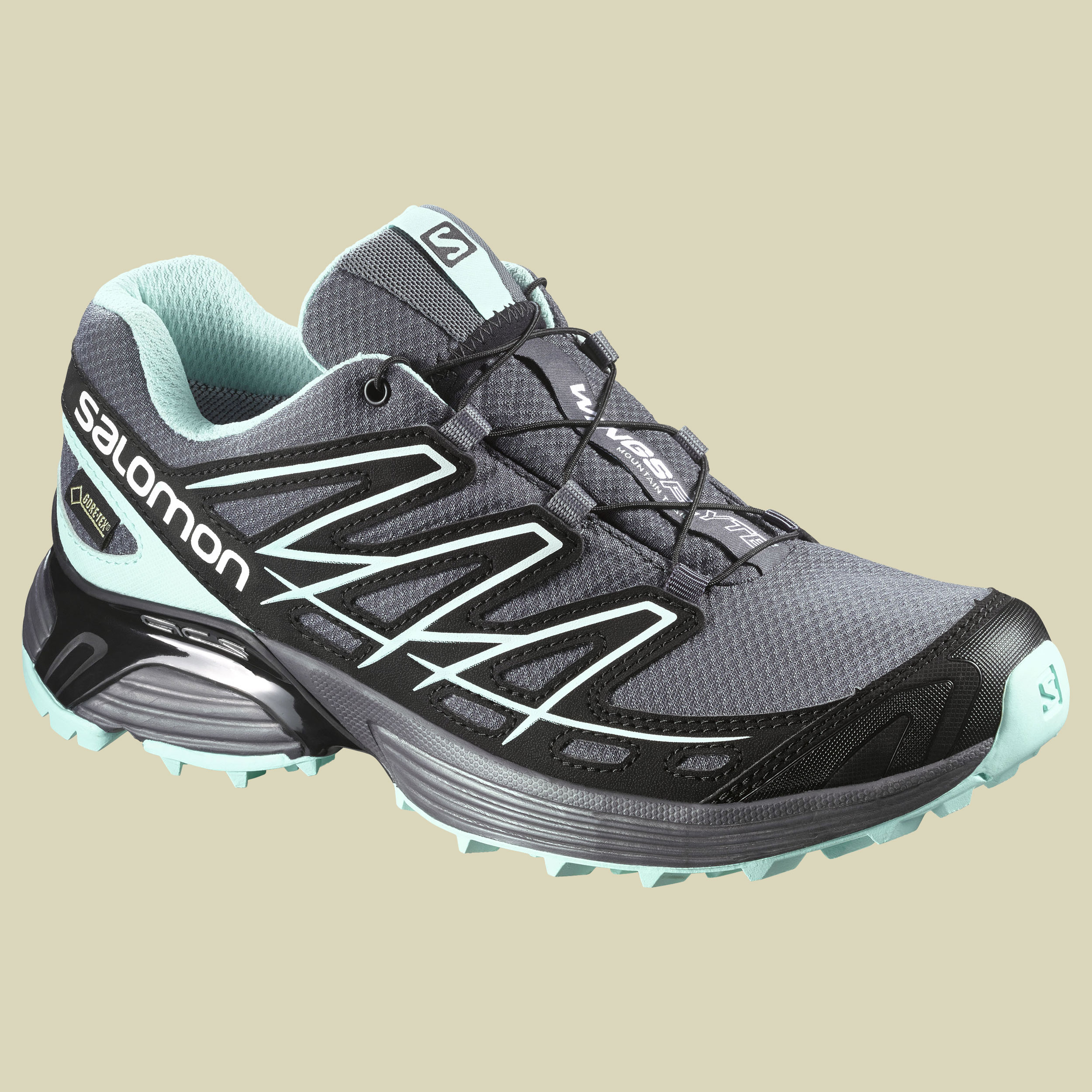 Wings Flyte GTX Women Größe UK 4,5 Farbe dark cloud-black-igloo blue