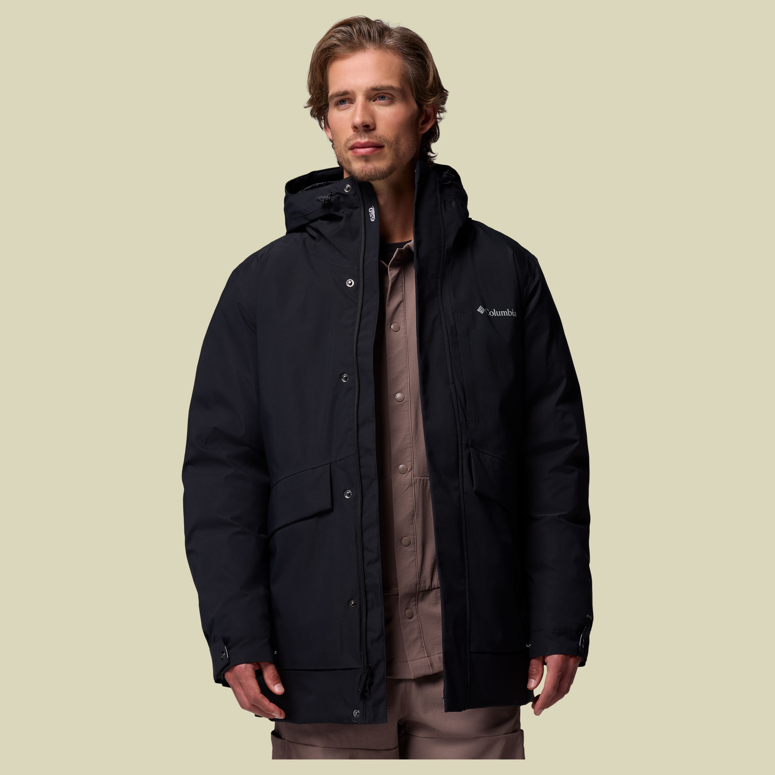Street Heights Parka Men XL schwarz - Farbe black