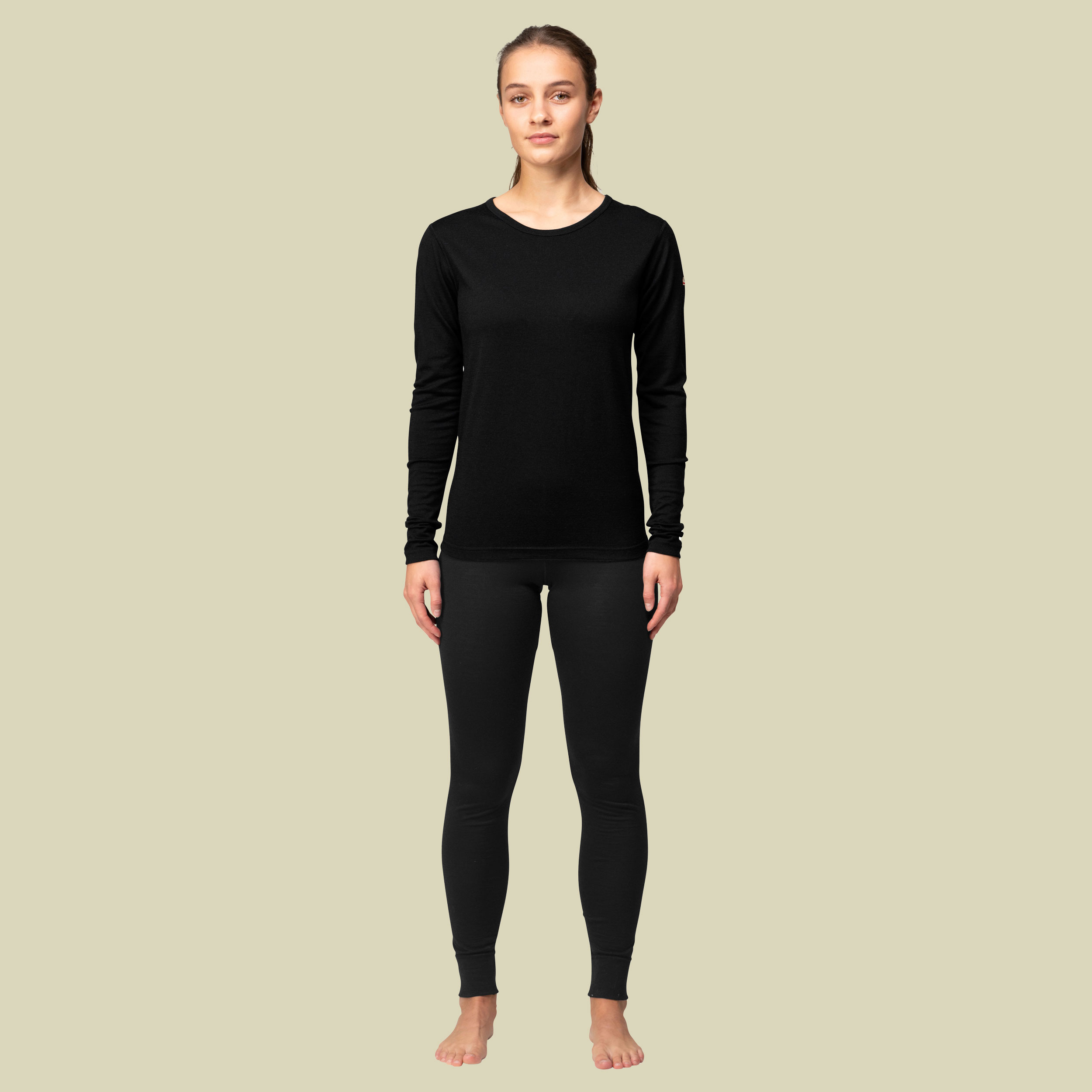 Breeze Plus Merino 200 Shirt Woman XL schwarz - black