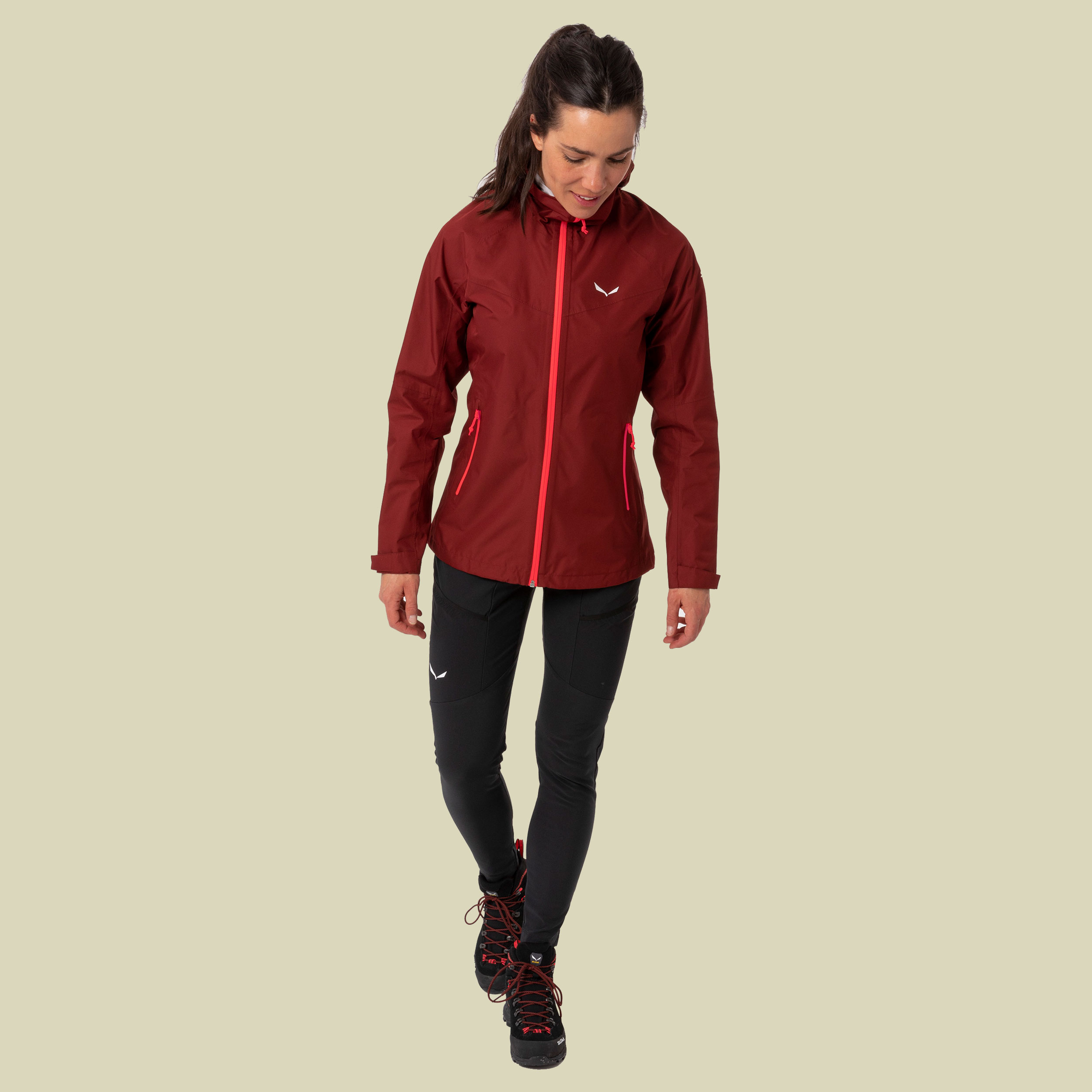 PUEZ (Aqua 3) PTX Jacket Women Größe 38 Farbe syrah