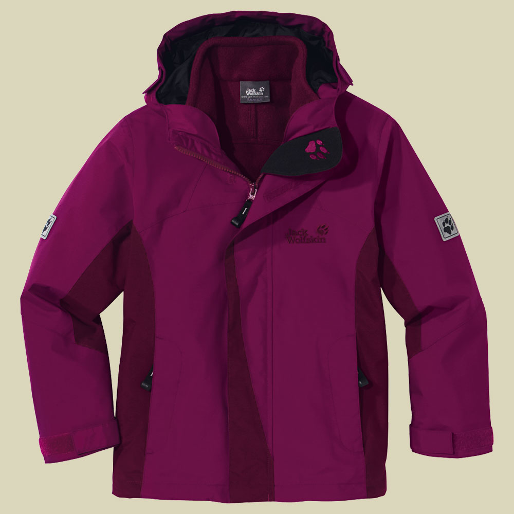 Girls Serpentine Jacket Größe 128 Farbe wild berry