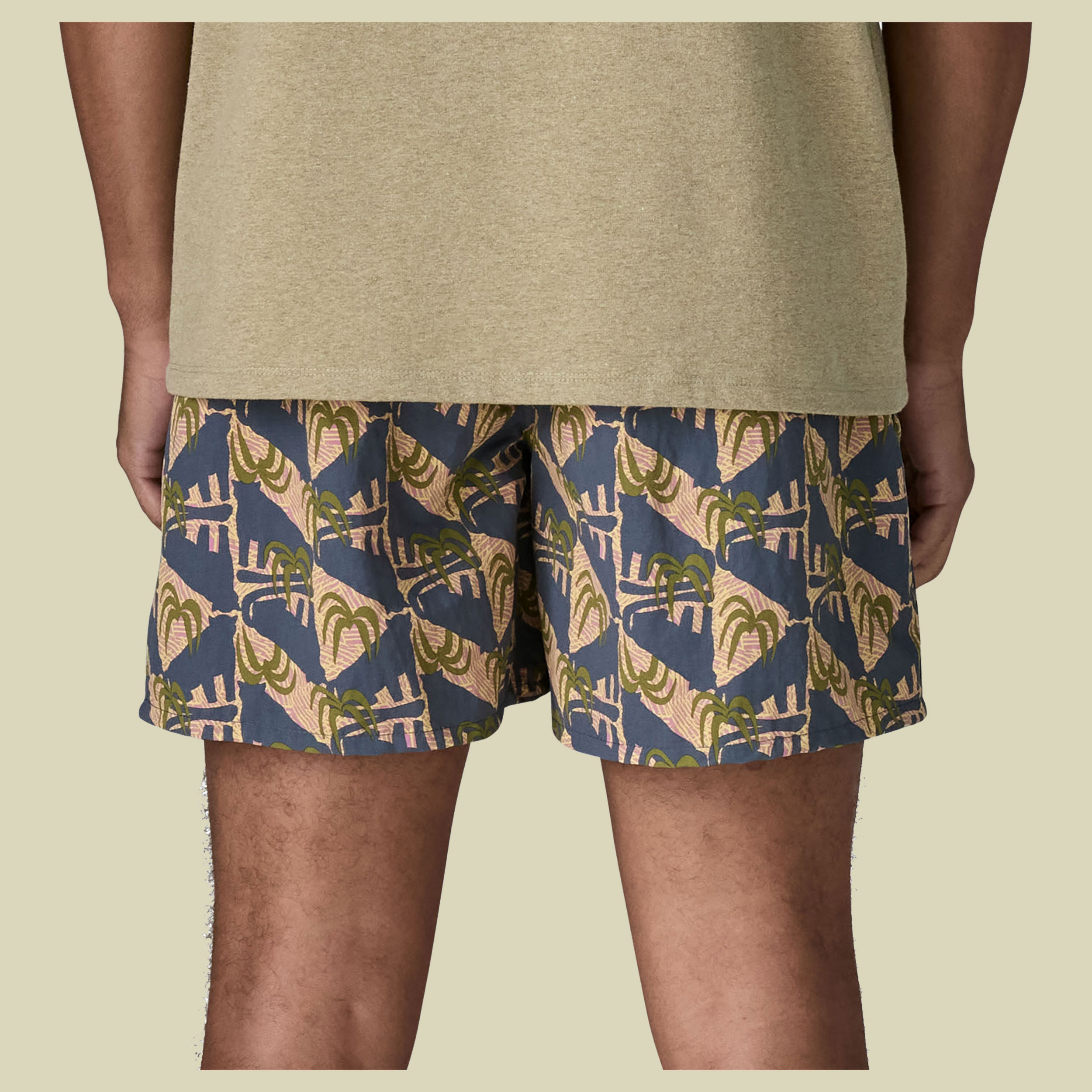 Baggies Shorts - 5 in. Men blau1 S - Jaguar Geo: Dolomite Blue