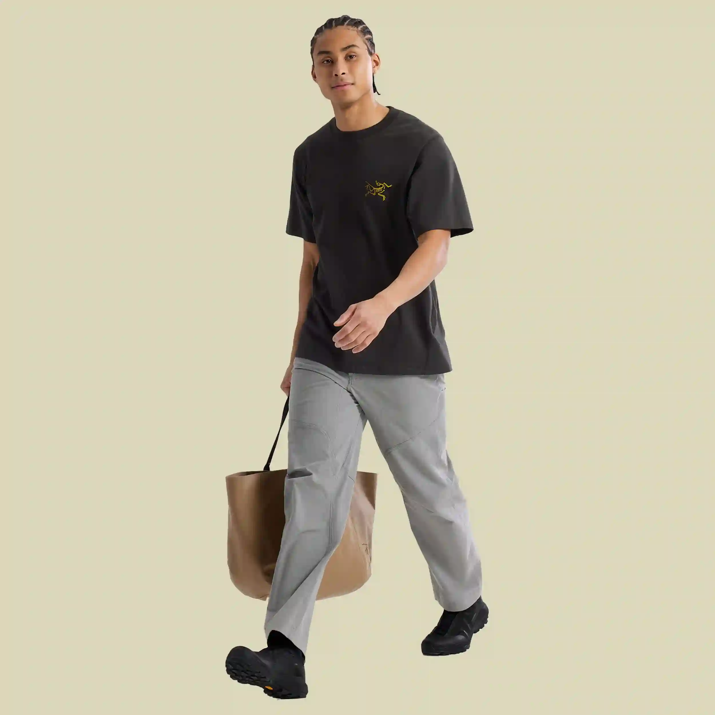 Kragg Cotton Logo SS Men XL schwarz - 24K black