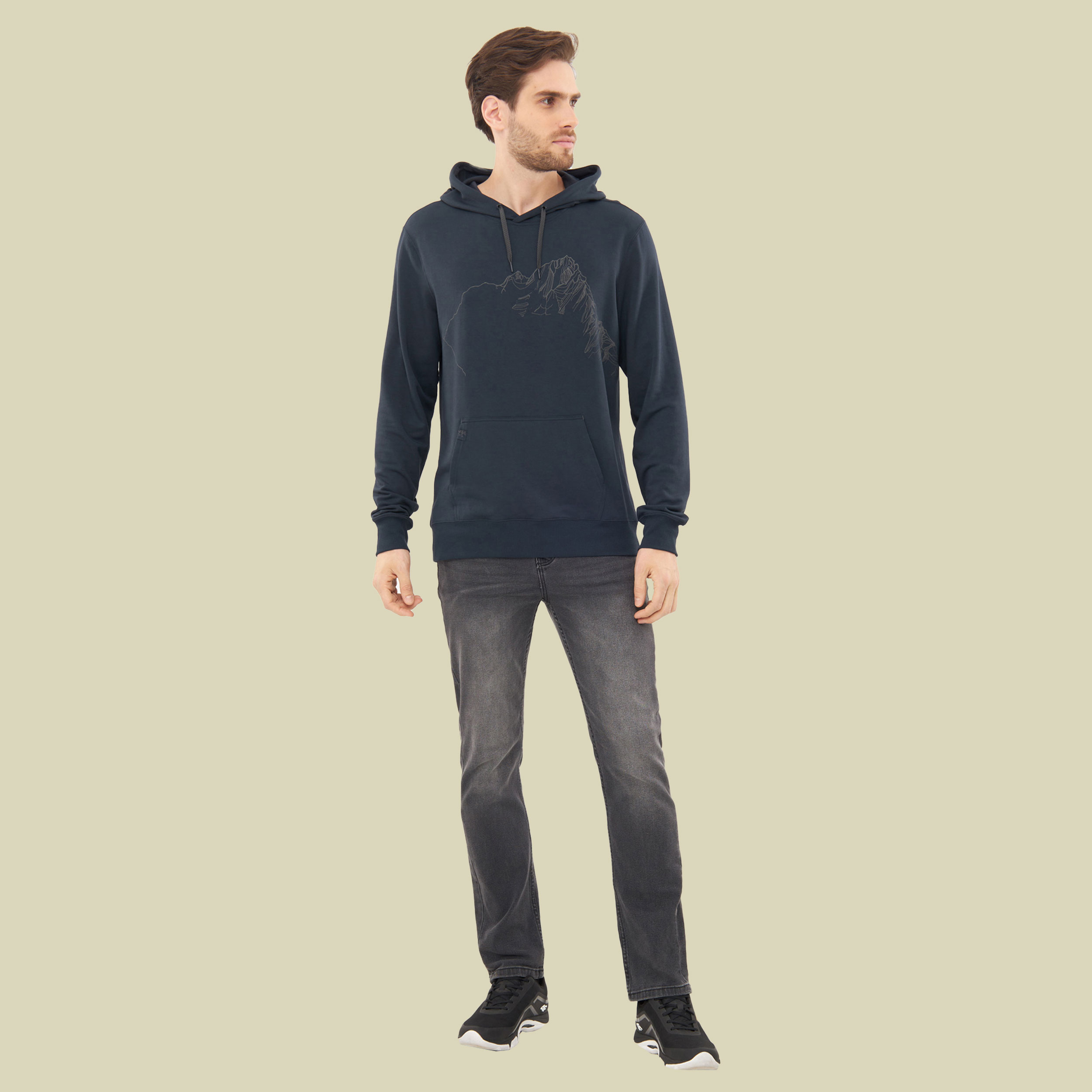 Midlayer Panaka Hoodie Bamboo Man