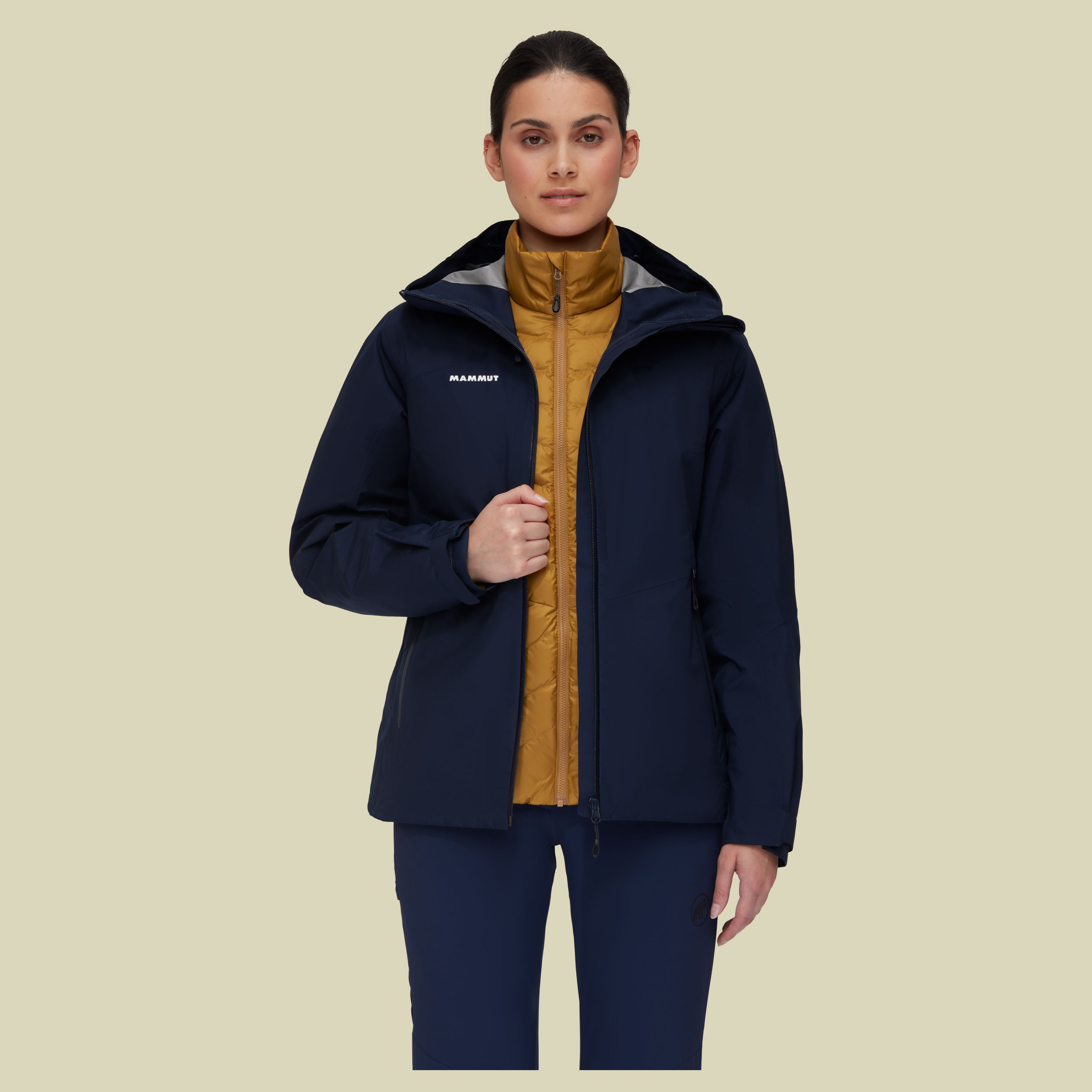 Convey 3 in 1 HS Hooded Jacket Women Größe M  Farbe marine-cheetah
