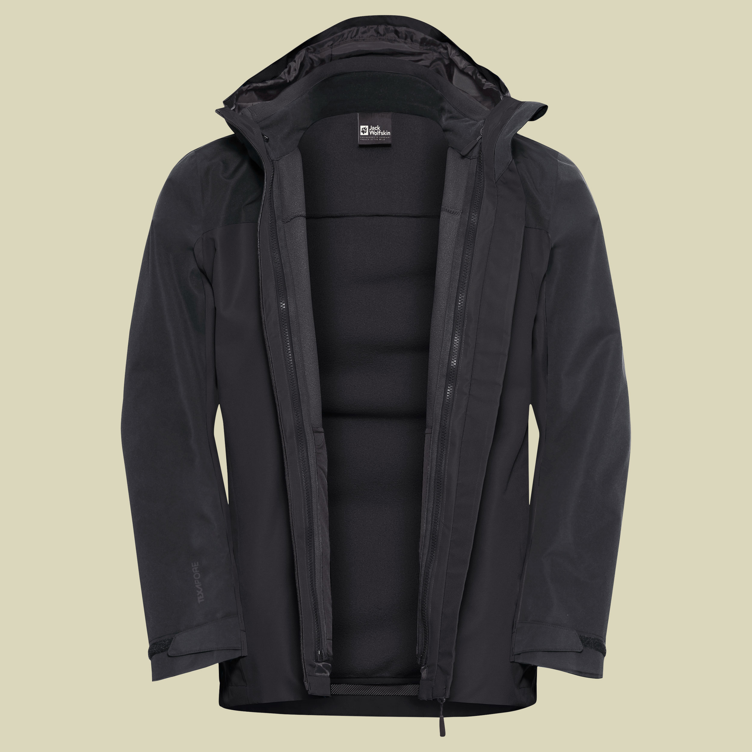Taubenberg 3in1 Jacket Men black XXXXL
