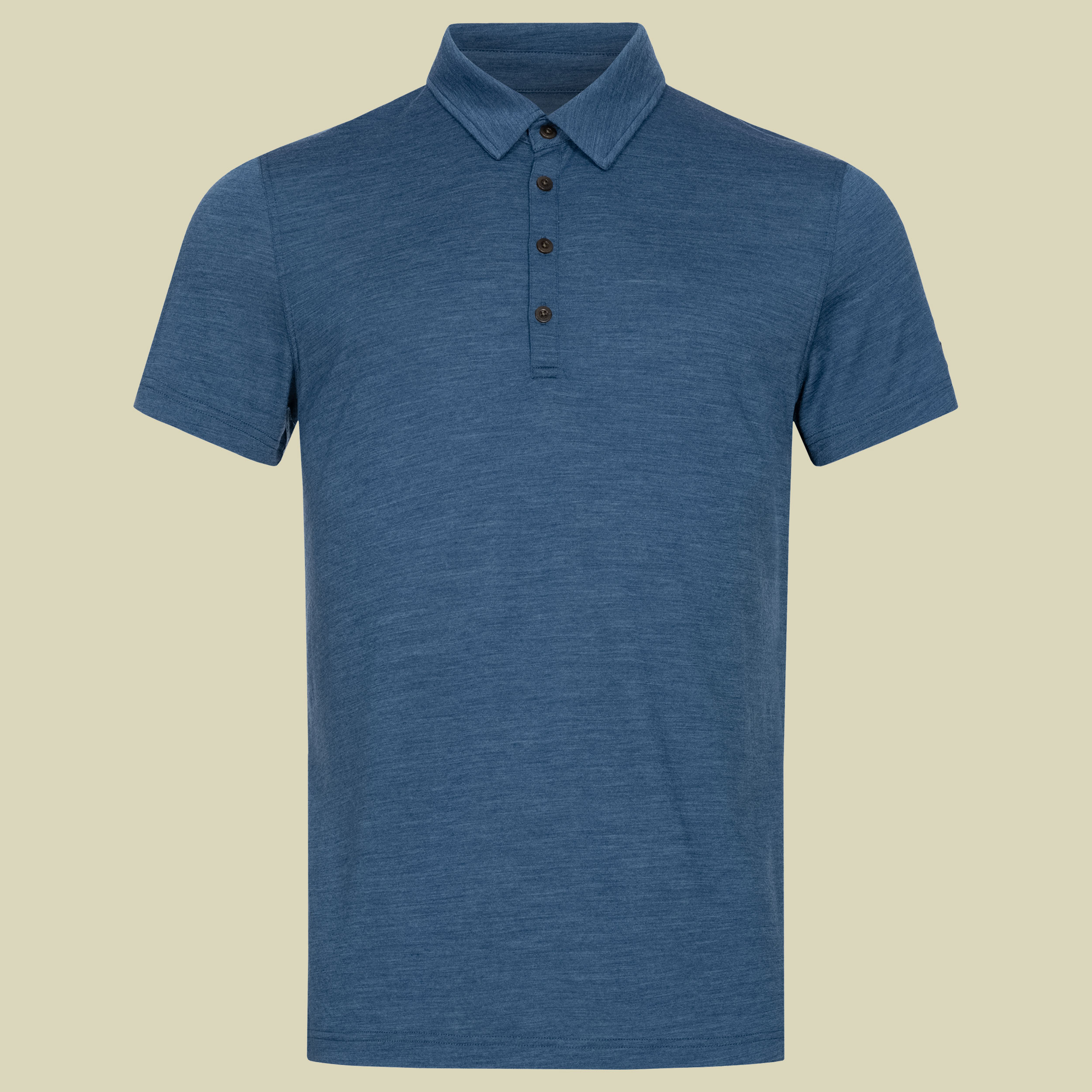 Travel Polo Men Größe S Farbe dark denim melange