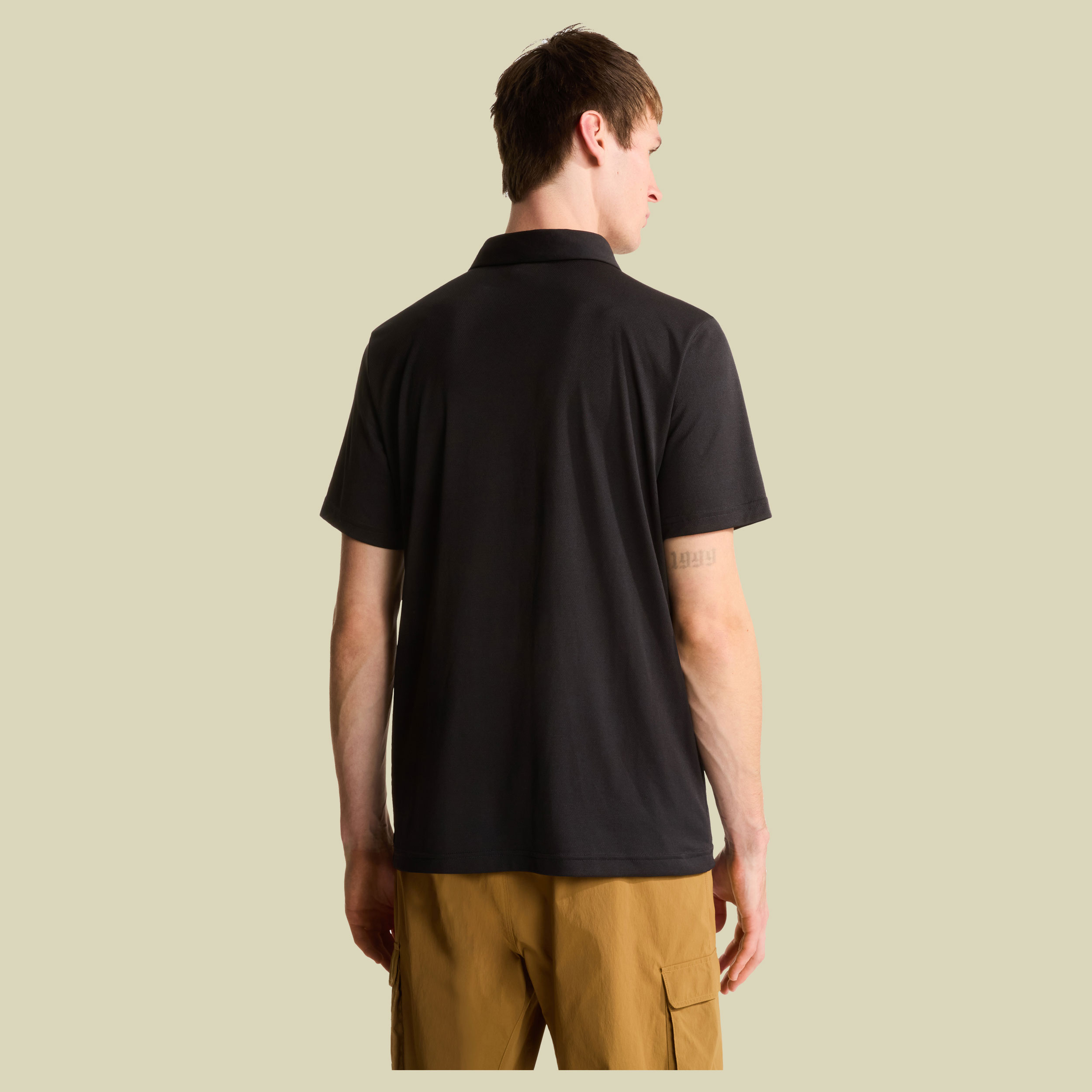 Tanken Polo Men XXL schwarz - Farbe TNF black