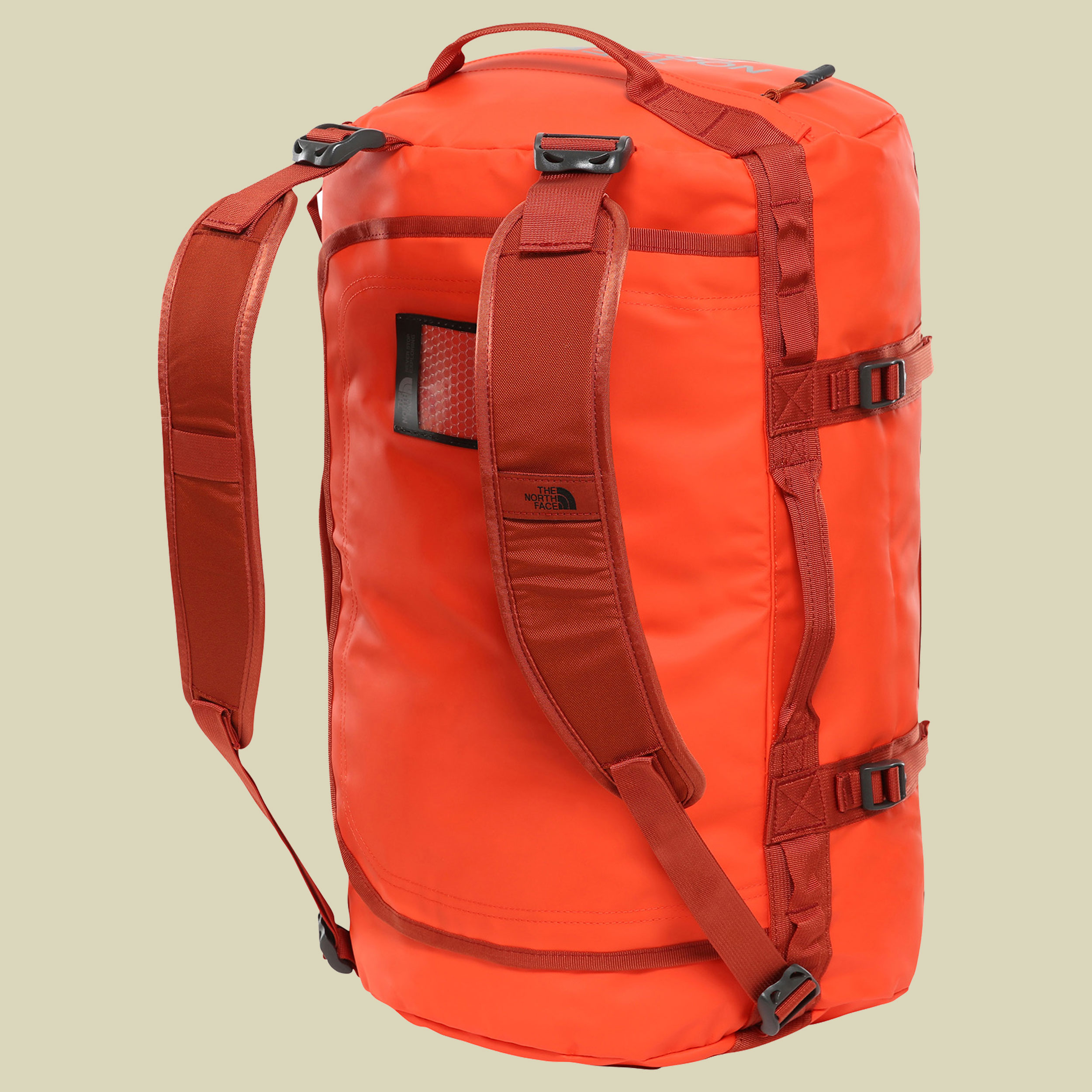 Base Camp Duffel S Volumen 50 Farbe acrylic orange/picante red