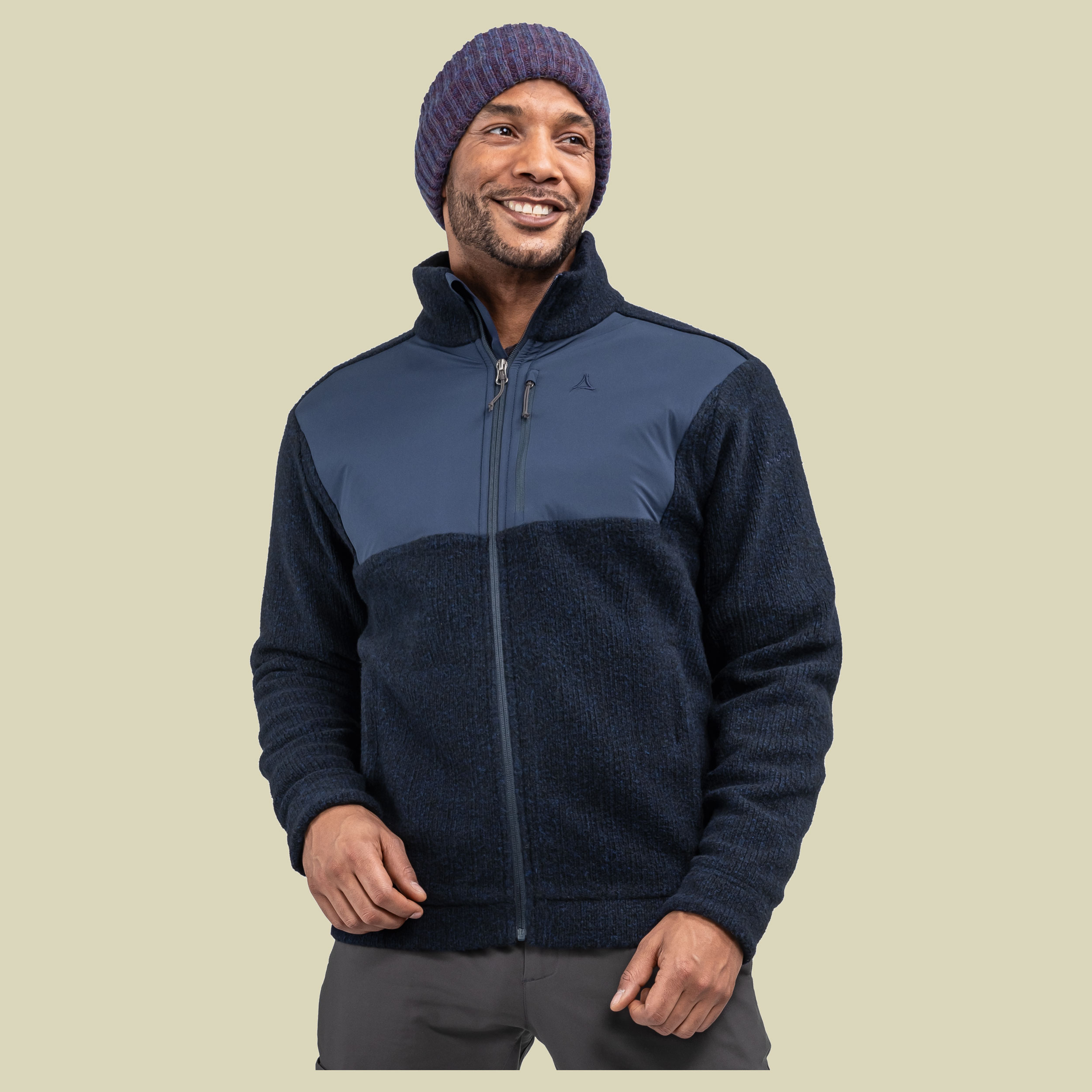 Fleece Jk Style Canterbury Men 58 blau - navy blazer