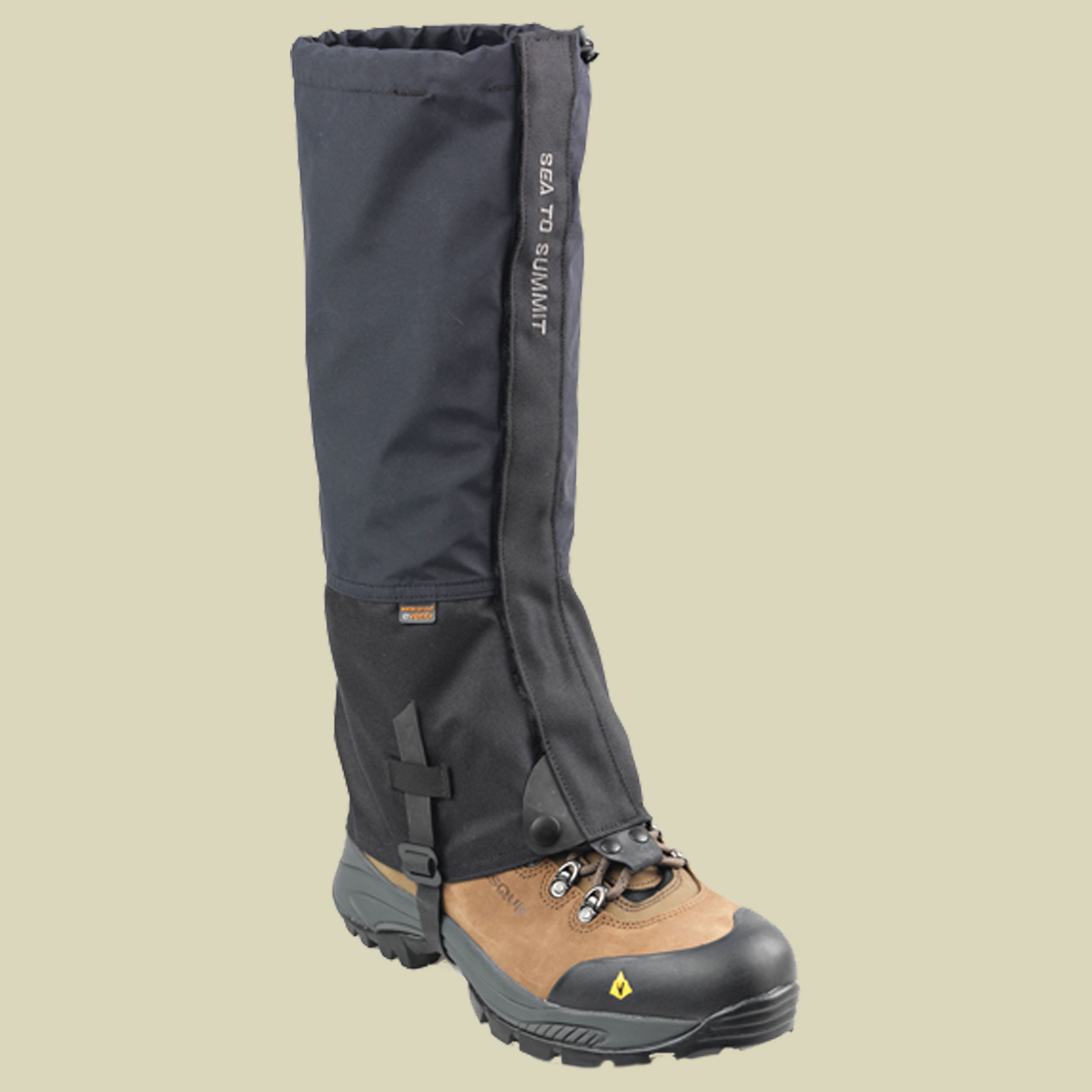 Alpine eVent Gaiters Größe x-large Farbe black