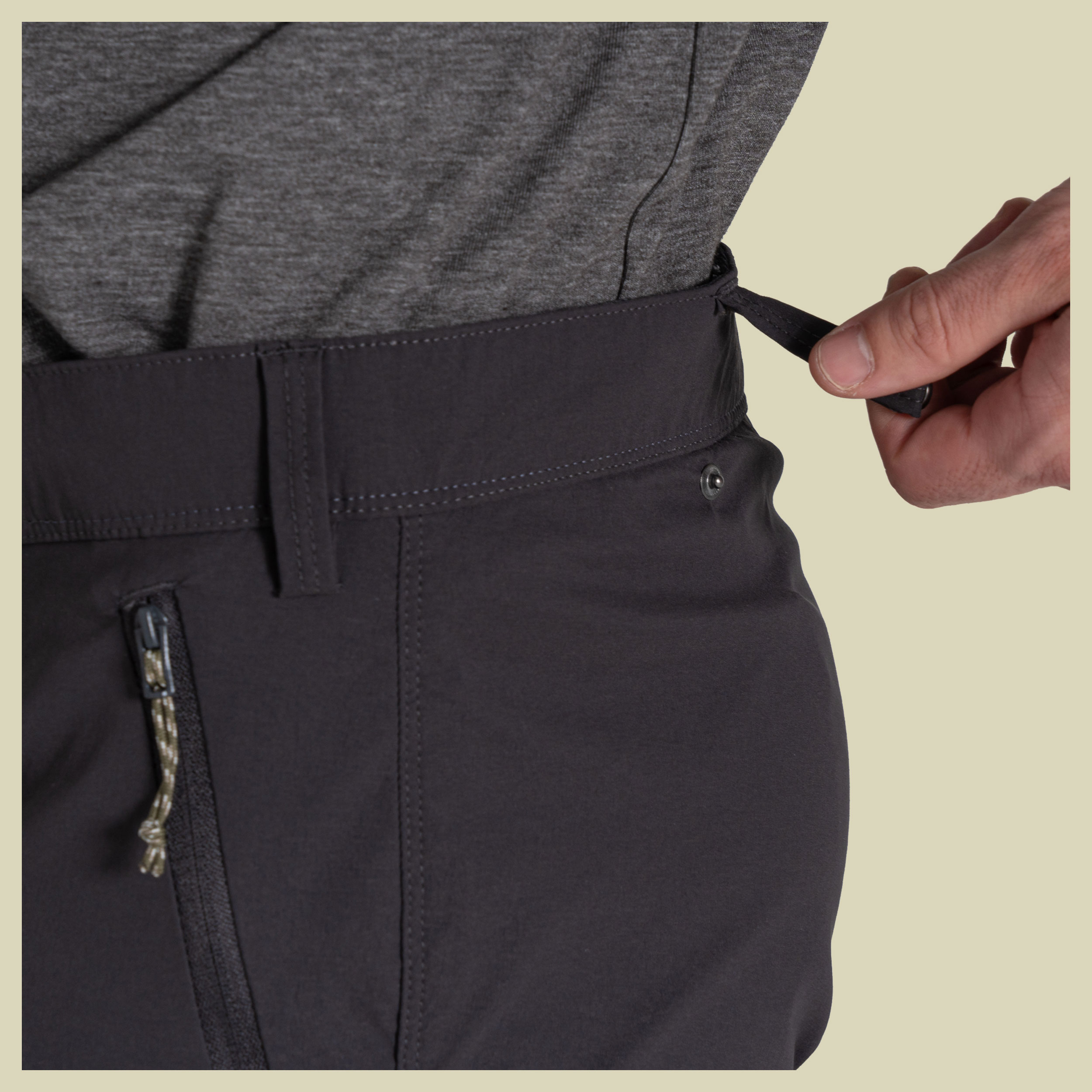NosiLife Pro Trousers III Men 54 schwarz - black pepper (38'' )