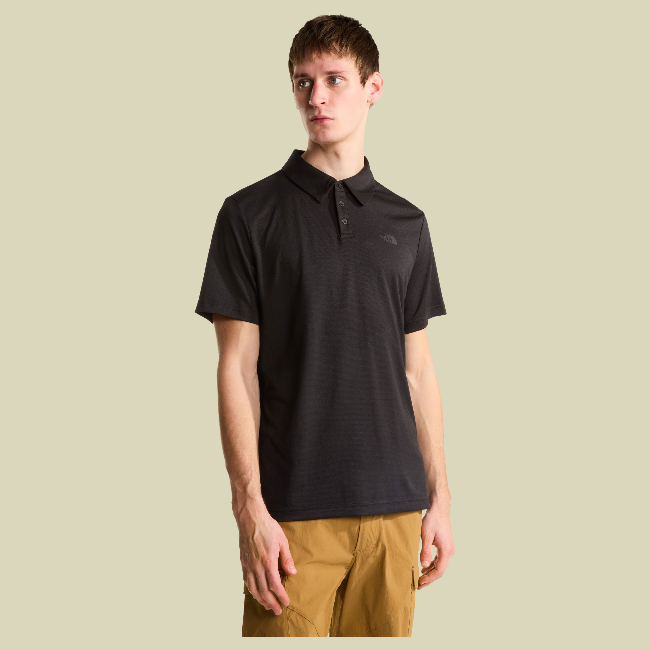 Tanken Polo Men XXL schwarz - Farbe TNF black