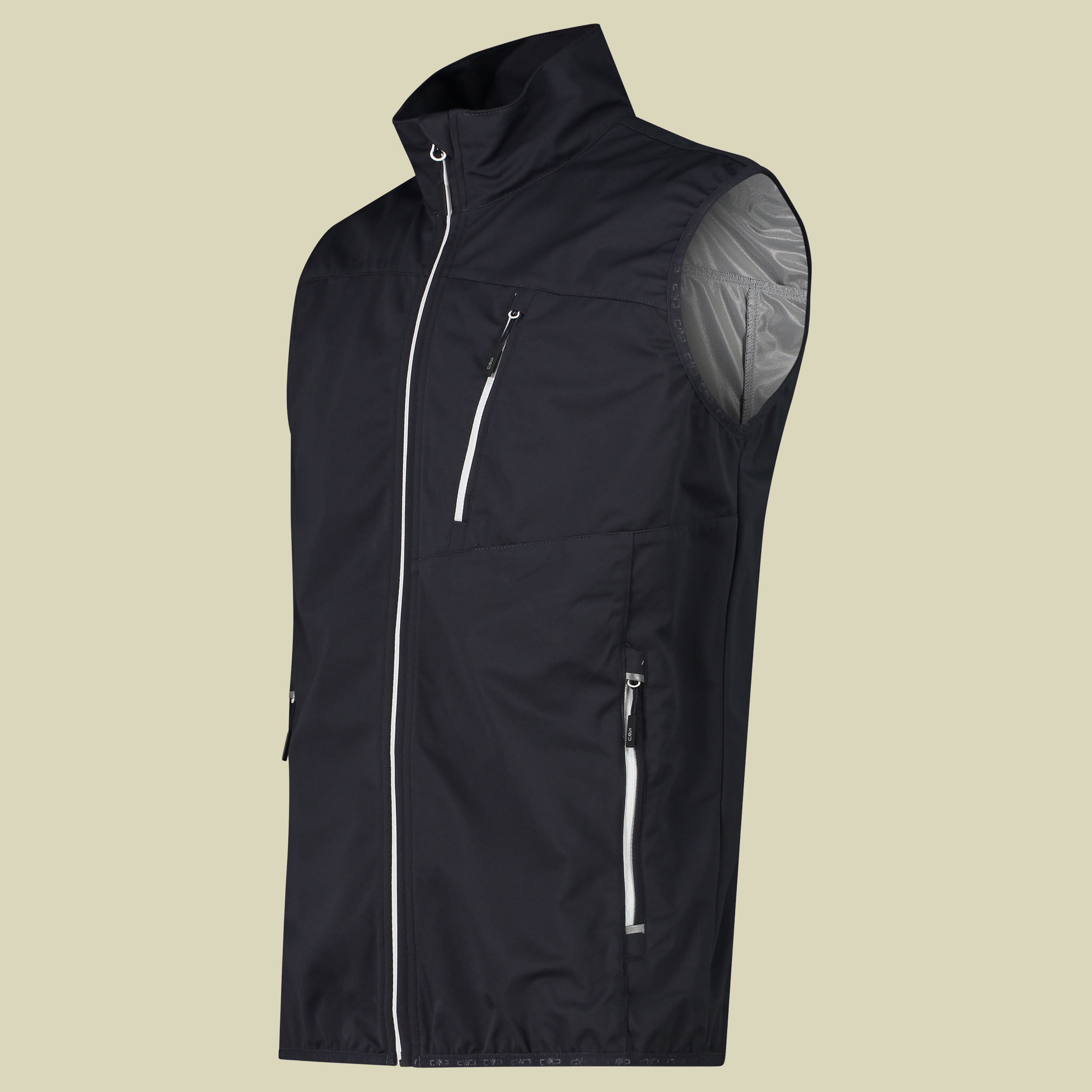 Man Vest Extralight Softshell 33A6527 Größe 54 Farbe 19UN antracite-bianco