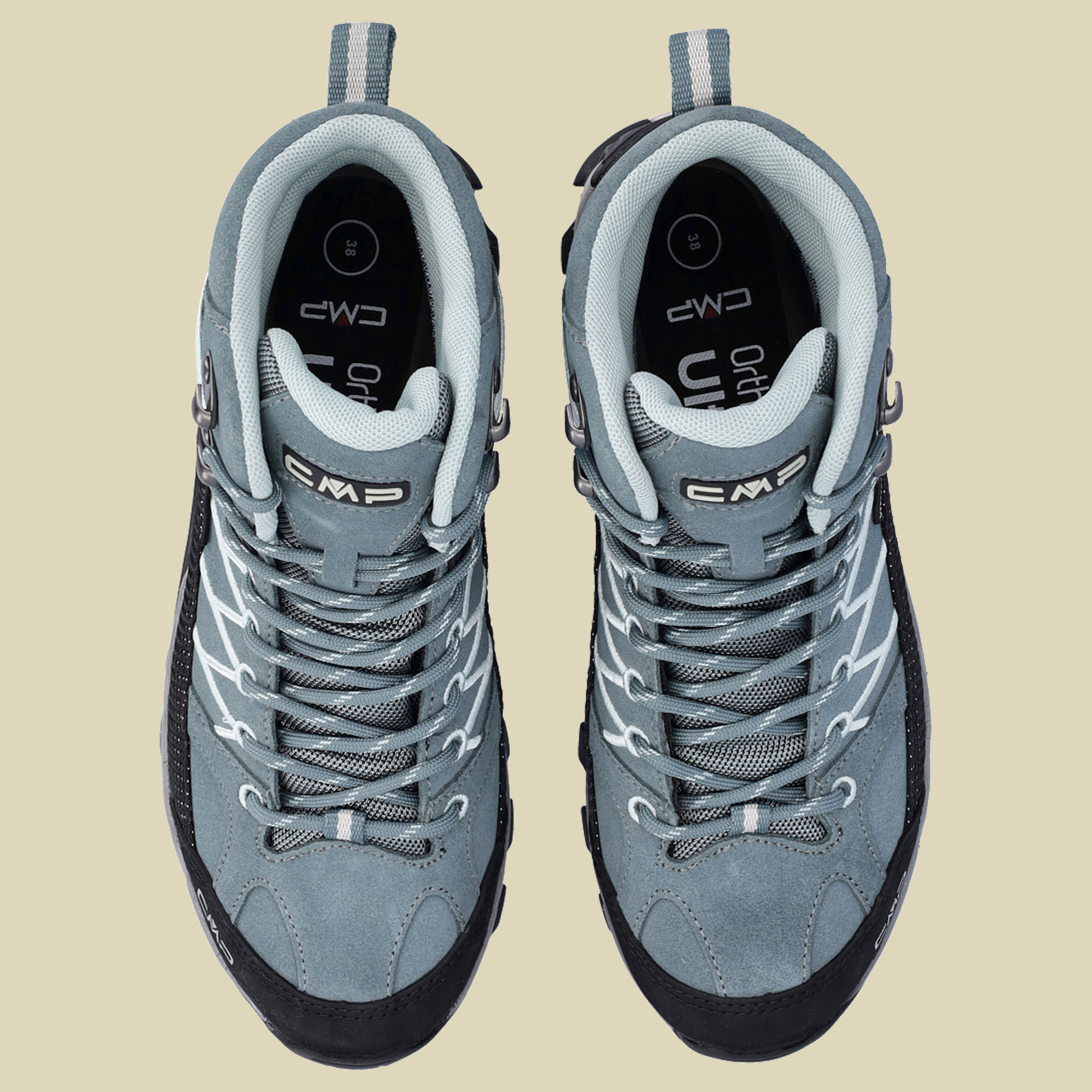 Rigel Mid WMN Trekking Shoes WP Women Größe 38 Farbe E111 mineral green