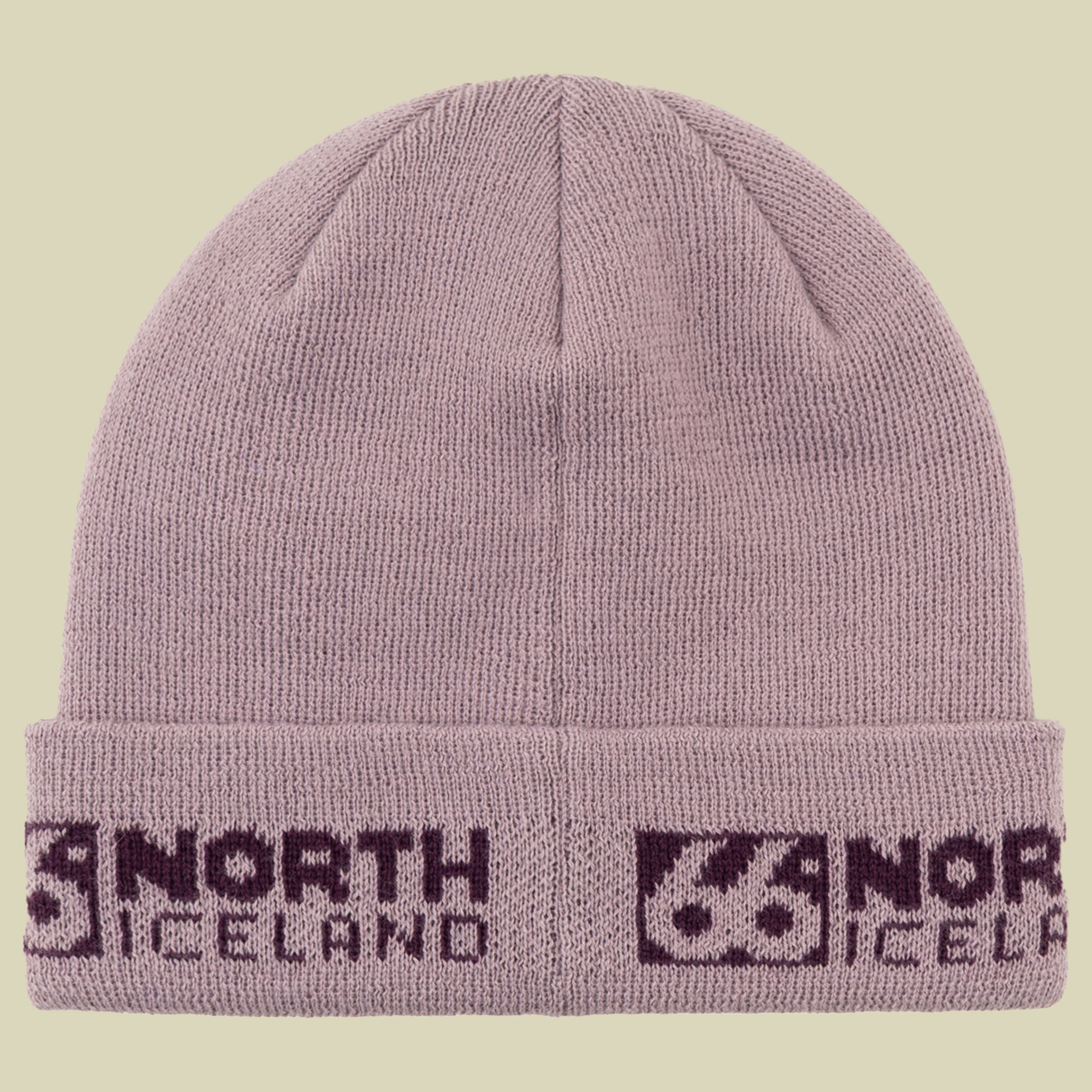66°North Workman Beanie one size lila - blueberry milk