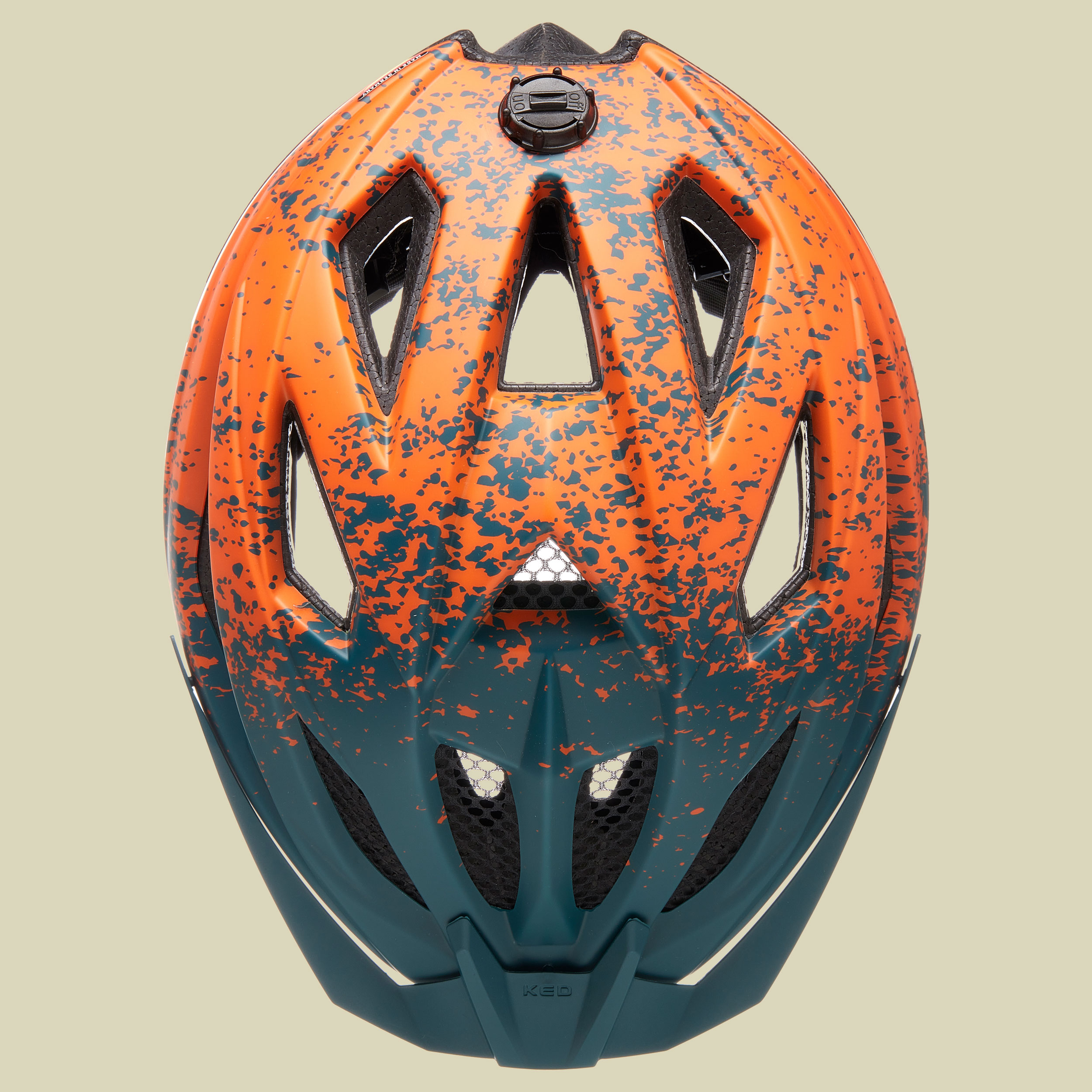 Street Junior Pro Kopfumfang M 53-58 cm Farbe arcardia green orange matt