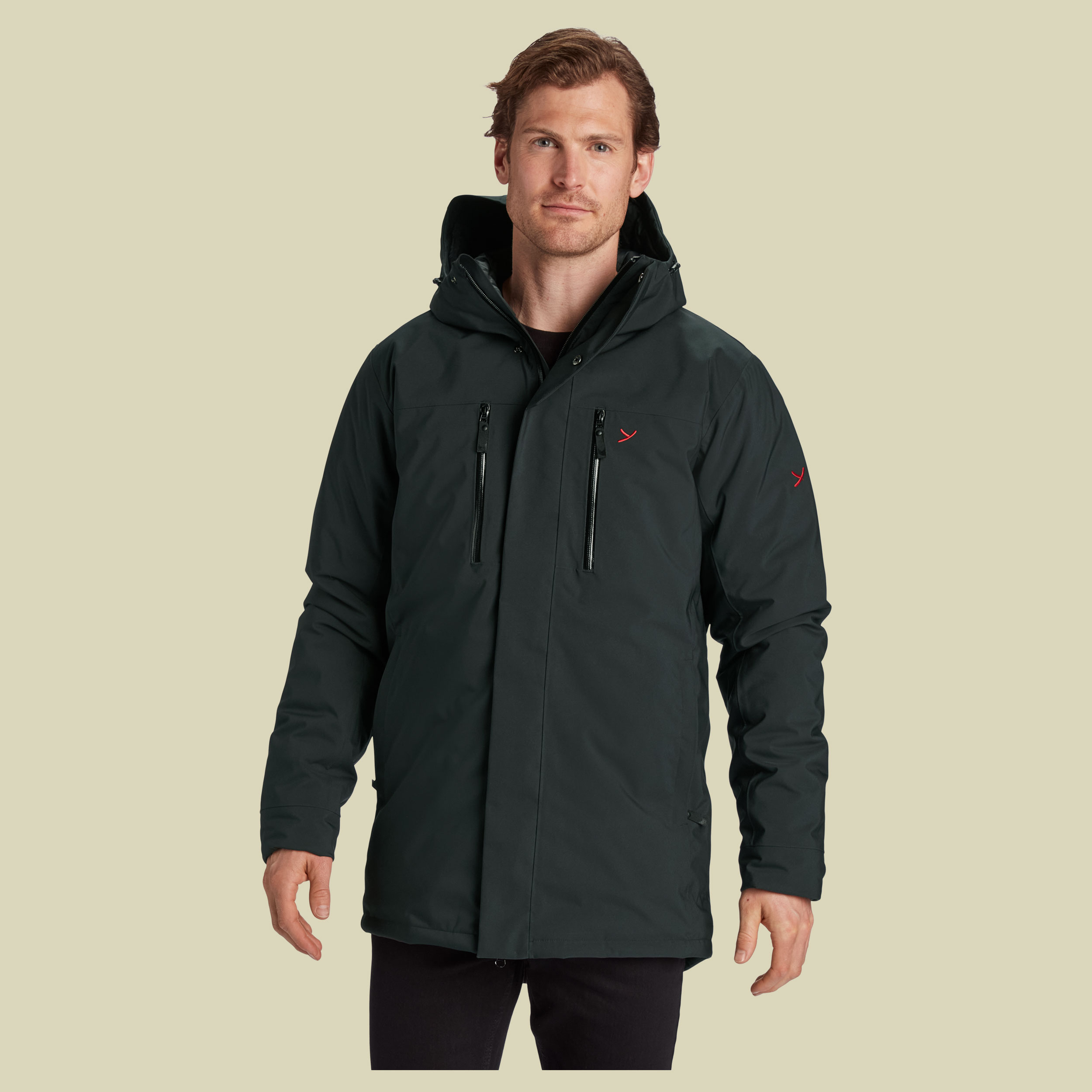 Skadi Urban Down Coat Men Größe L  Farbe black