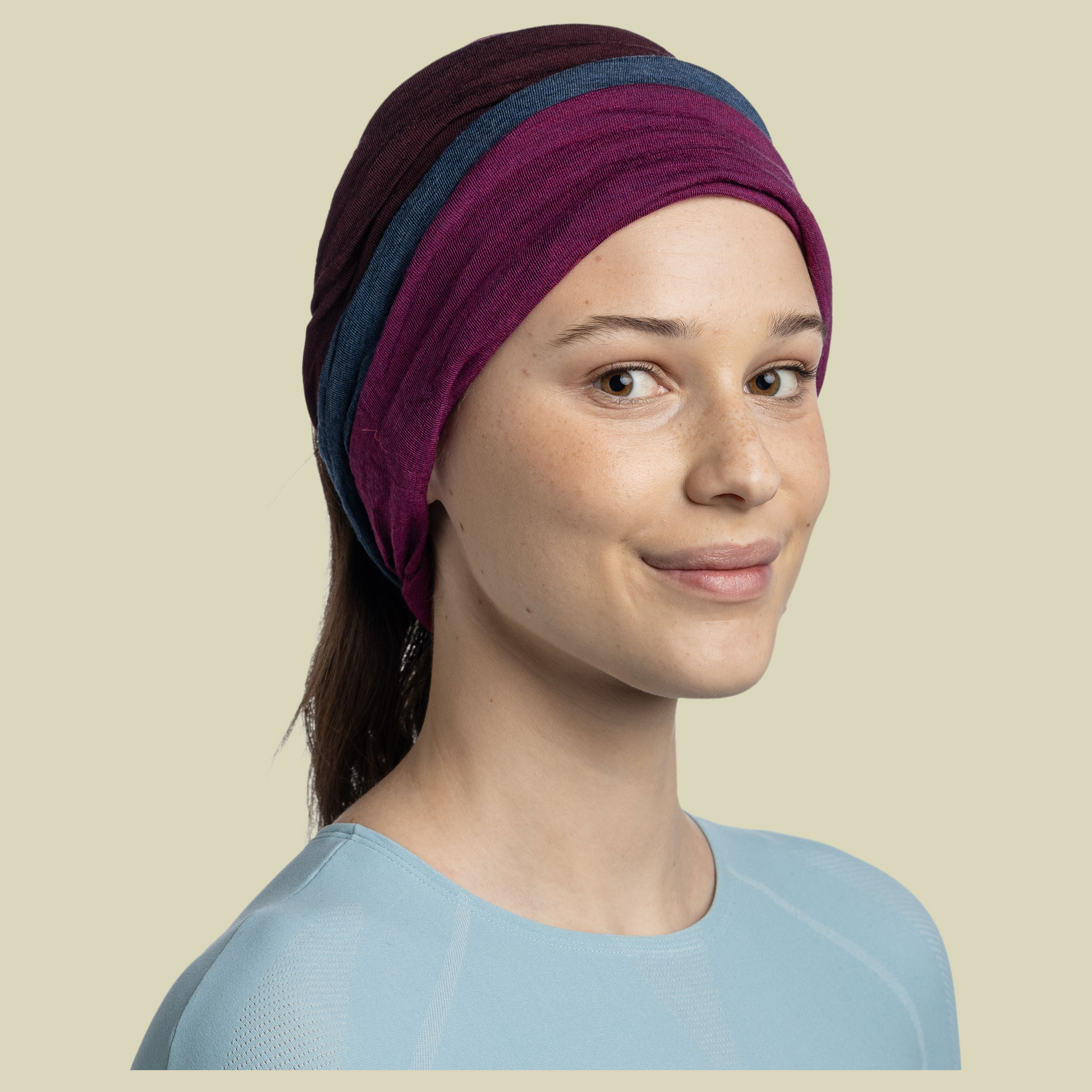 Merino Move one size pink - block magenta