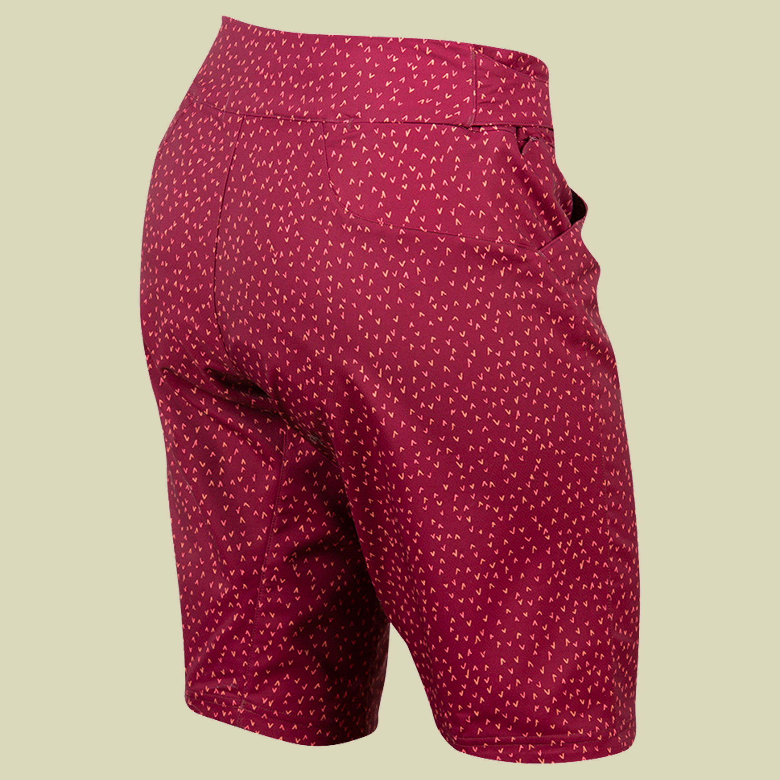Launch Print Short Women Größe 6 Farbe beet red flicker