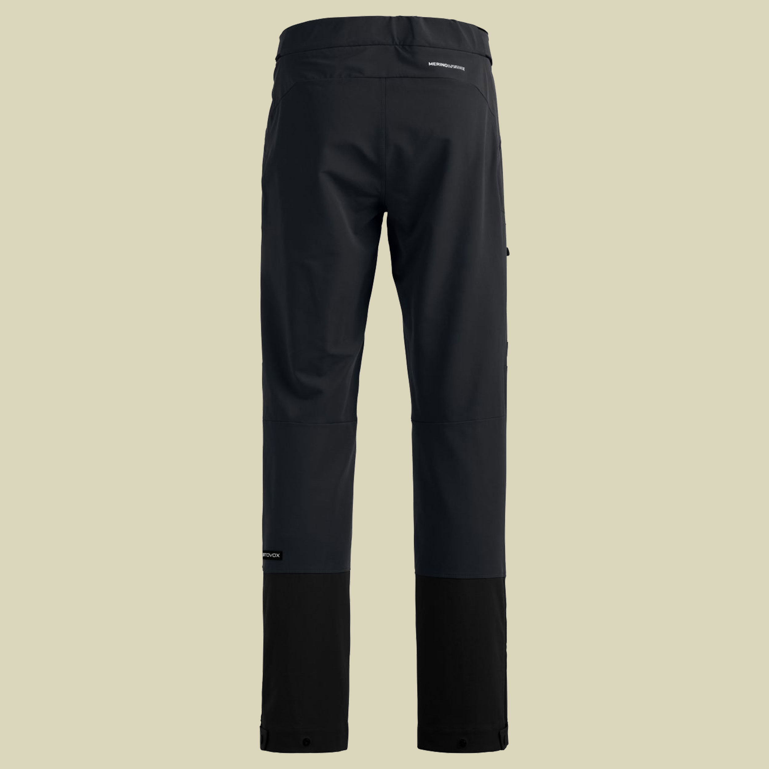 Ortler Softshell Pants Men XL schwarz - black raven