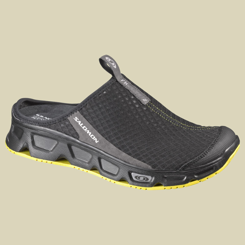 RX Slide 2 men Größe UK 10,5 Farbe black/autobahn/canary yellow