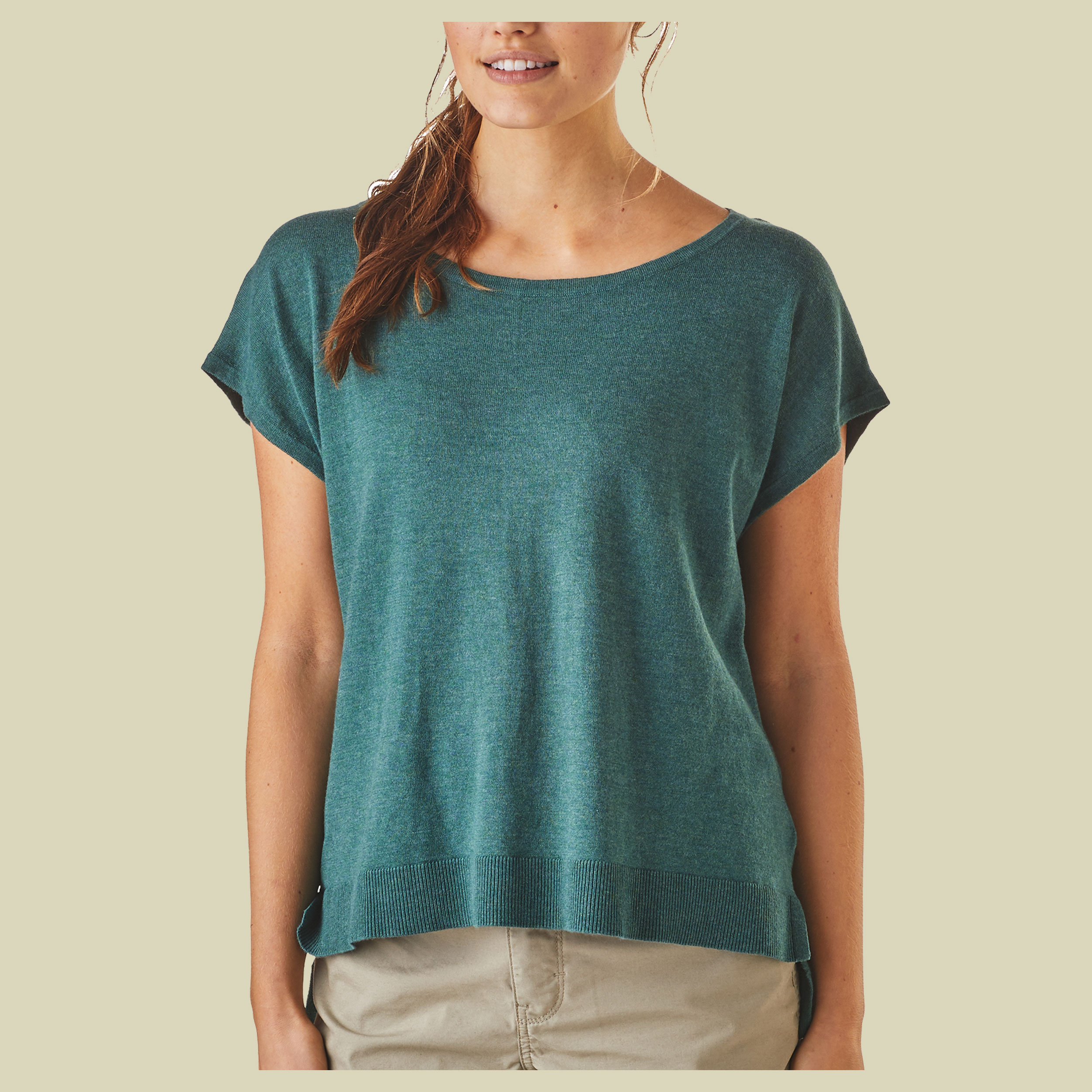 Low Tide Top Women Größe S Farbe pesto