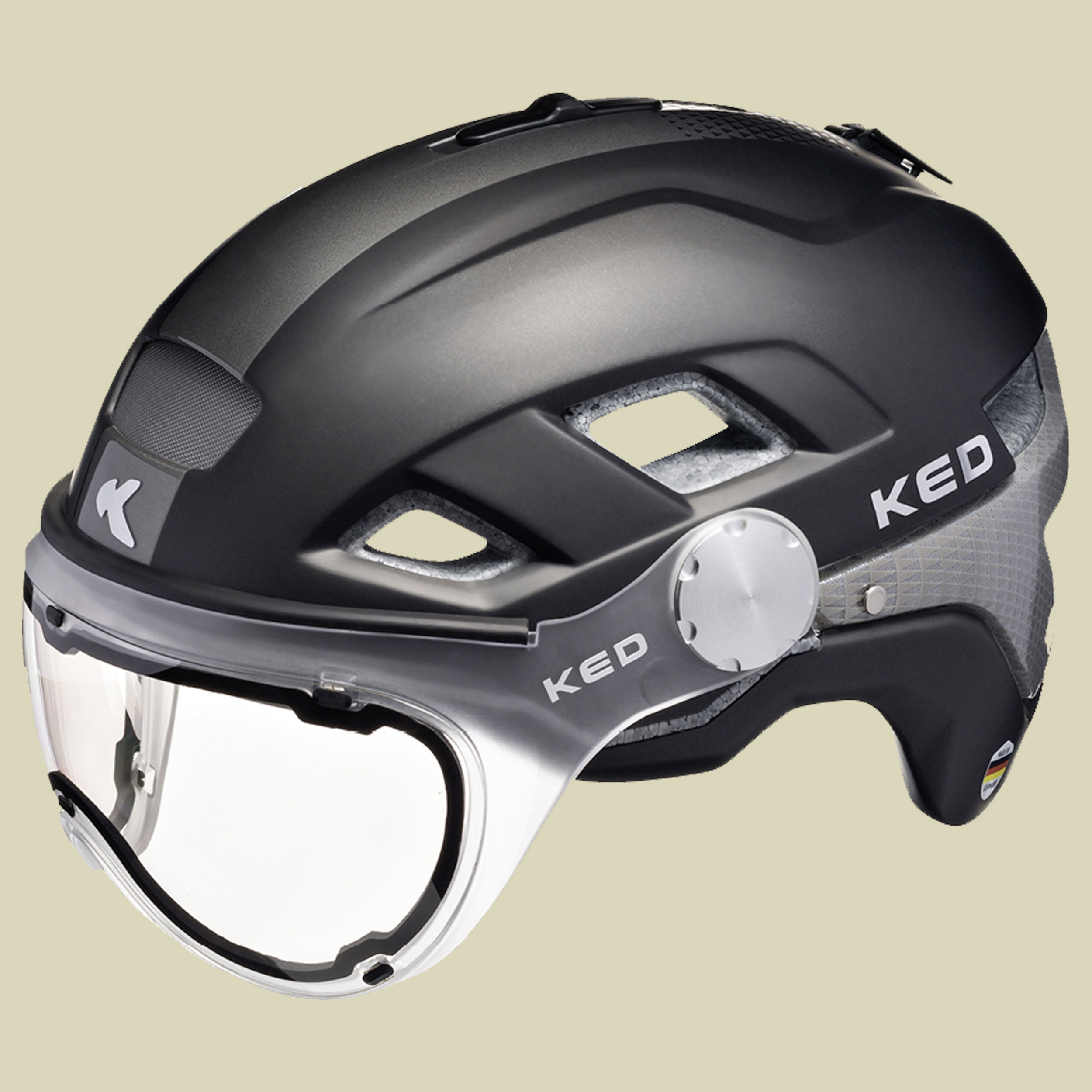 B-Vis Kopfumfang M 52-58 cm Farbe black anthracite