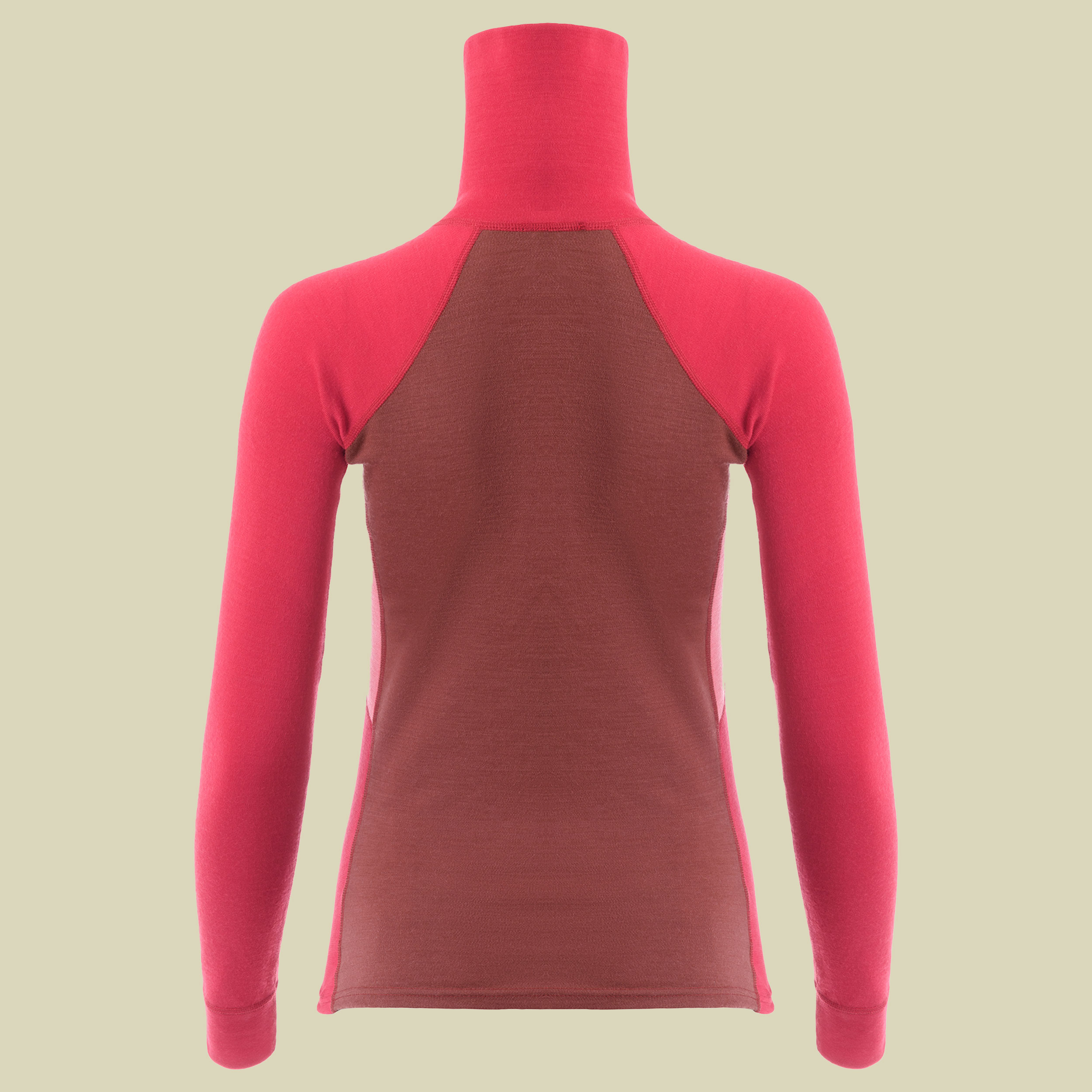 WarmWool Polo Women Größe M  Farbe jester red/spiced apple/spiced coral