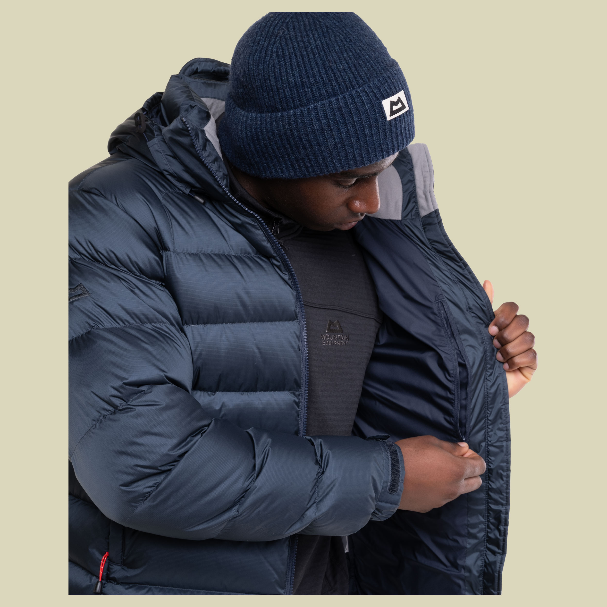 Lightline Mens Jacket mehrfarbig XL - blue nights/cosmos lining