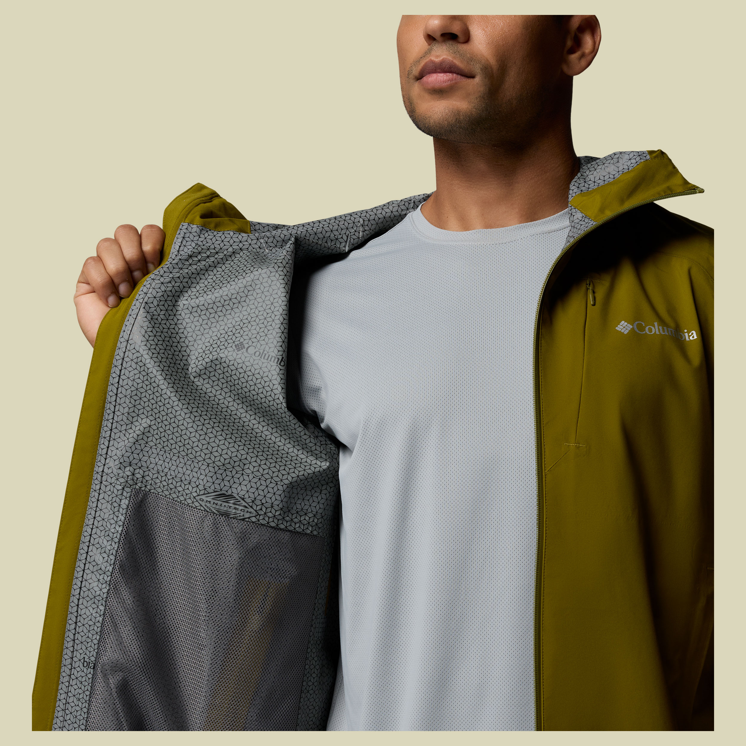 Trailborne 2.5L Shell Men XXL grün - mossy green