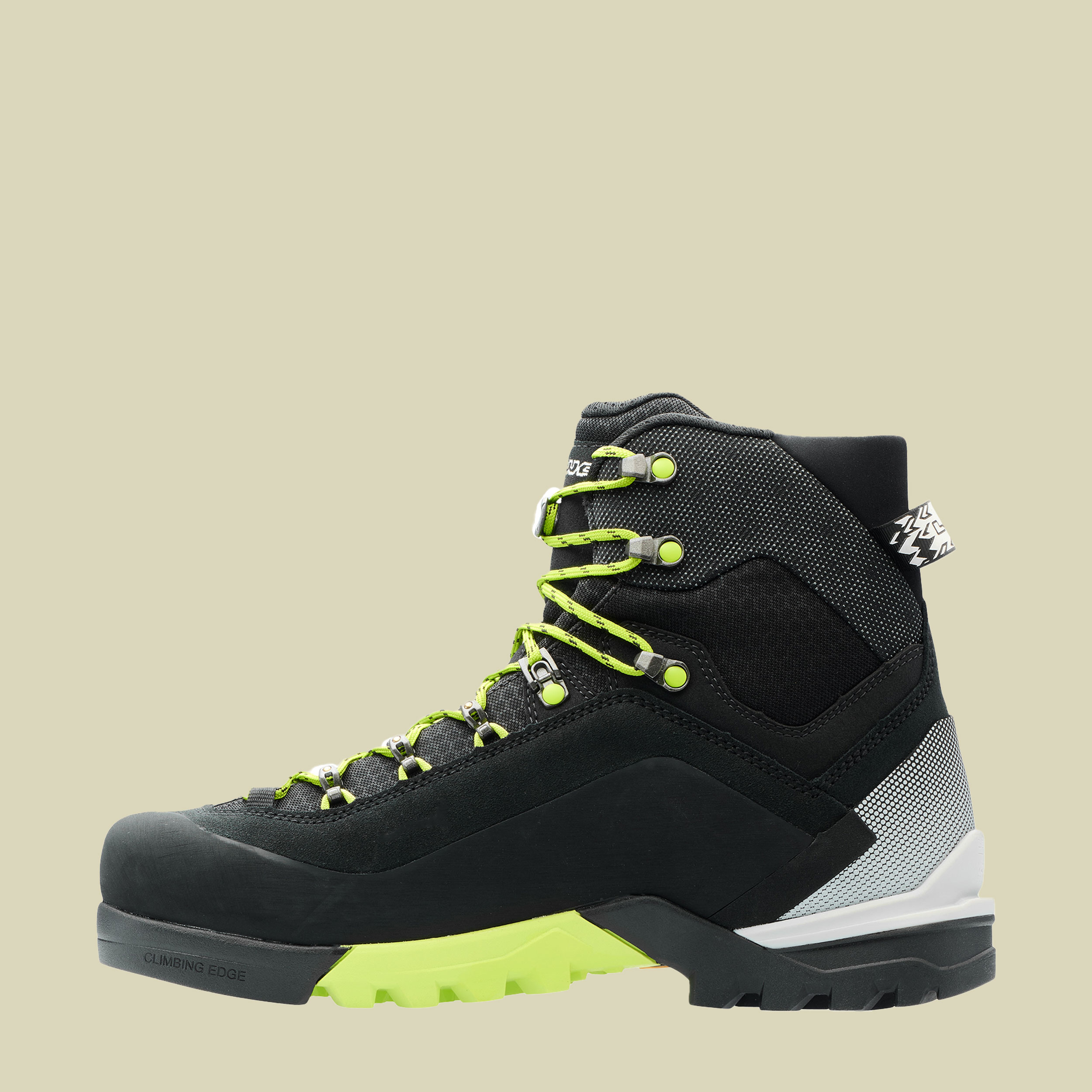 Cervino GTX Mid Men UK 9 schwarz - schwarz/limone